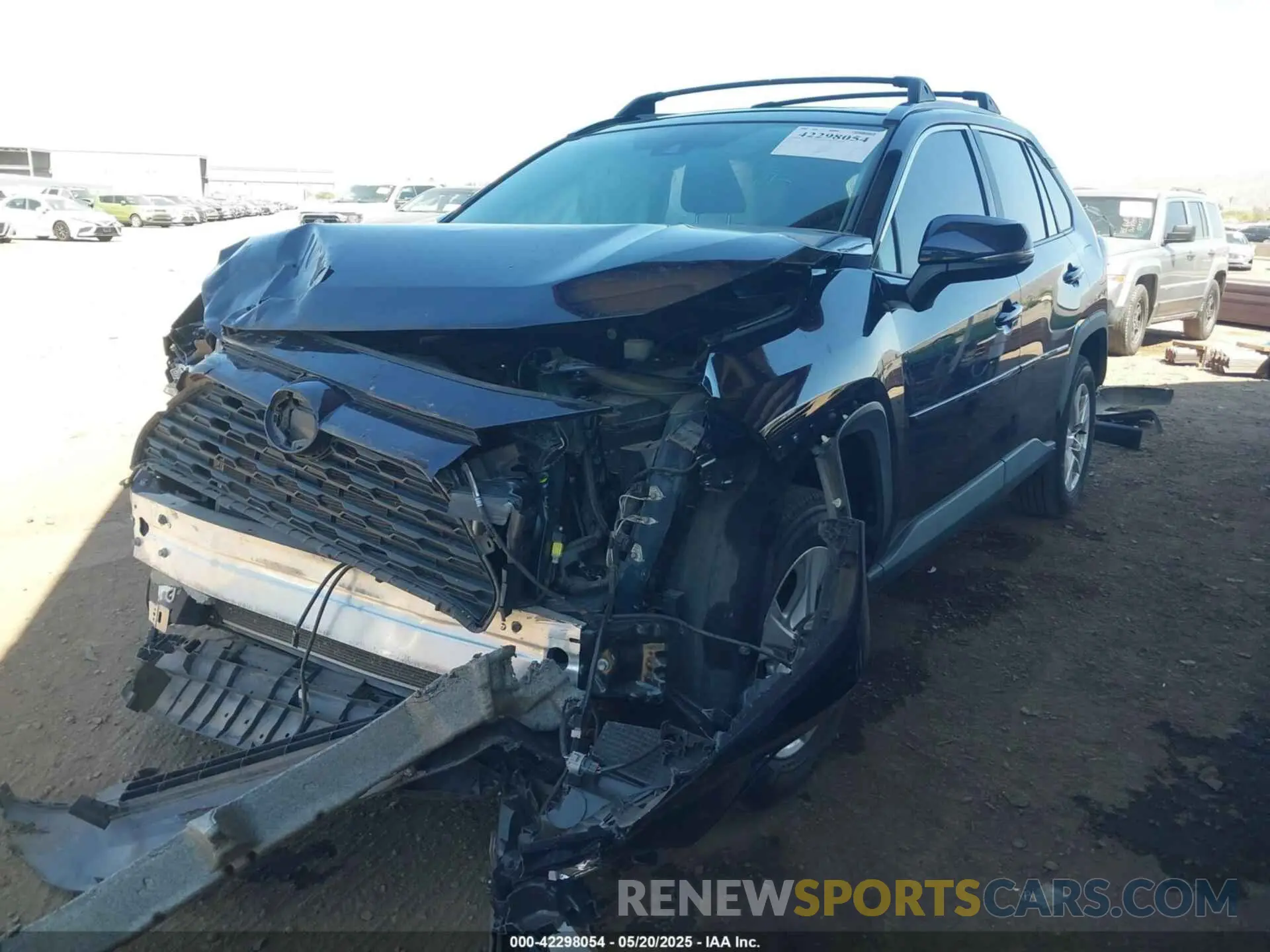 2 Photograph of a damaged car 2T3W1RFV2MW157691 TOYOTA RAV4 2021