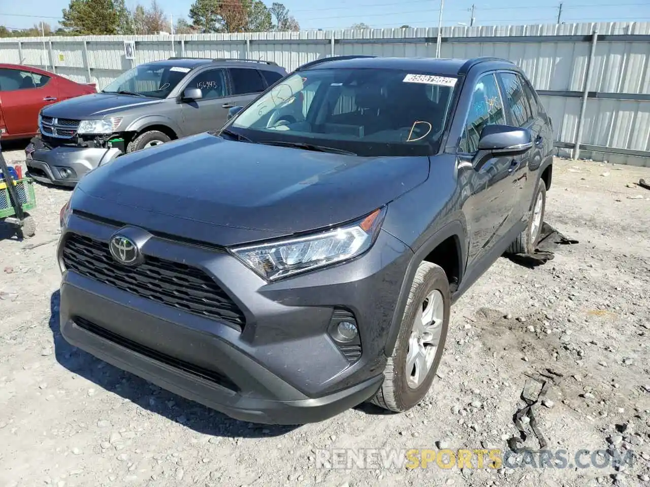 2 Photograph of a damaged car 2T3W1RFV2MW160719 TOYOTA RAV4 2021