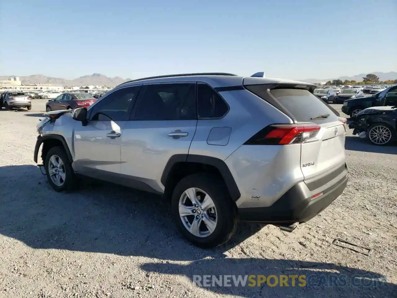 2 Photograph of a damaged car 2T3W1RFV2MW164012 TOYOTA RAV4 2021