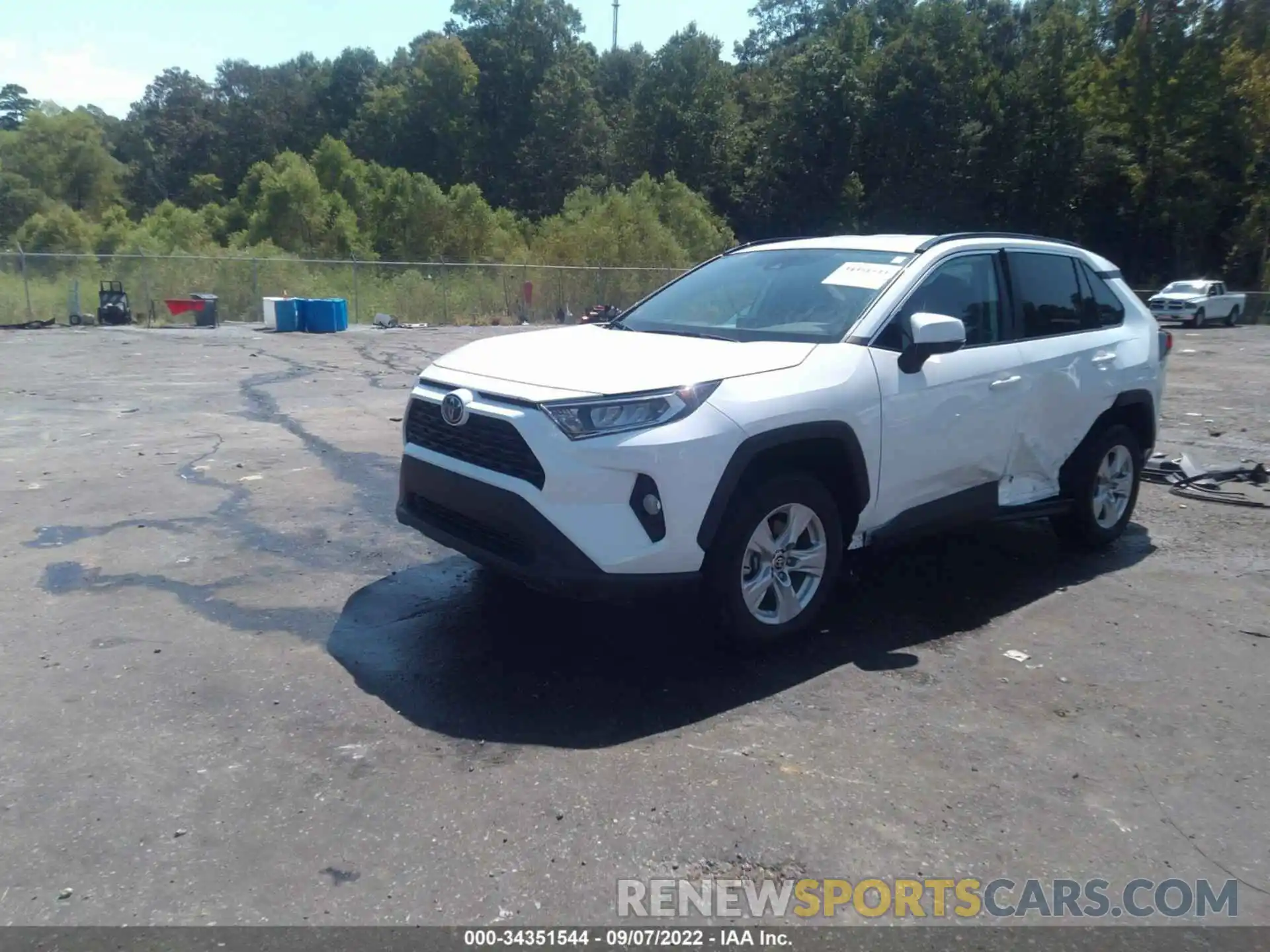 2 Photograph of a damaged car 2T3W1RFV2MW167668 TOYOTA RAV4 2021