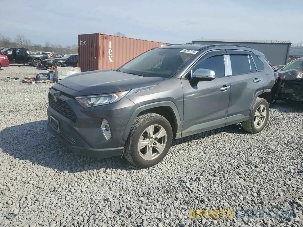 1 Photograph of a damaged car 2T3W1RFV2MW175916 TOYOTA RAV4 2021