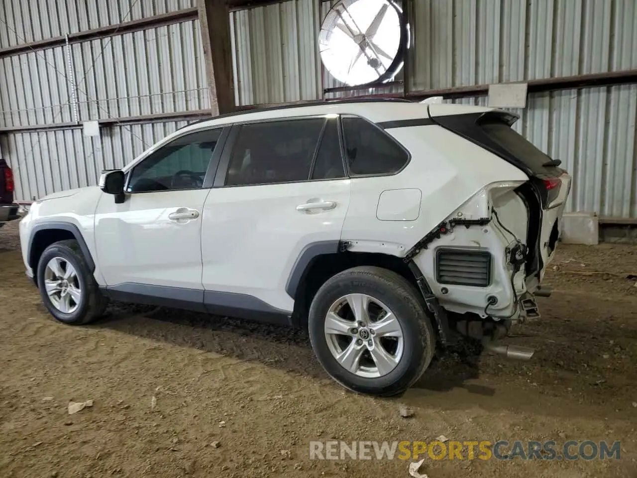 2 Photograph of a damaged car 2T3W1RFV2MW179478 TOYOTA RAV4 2021