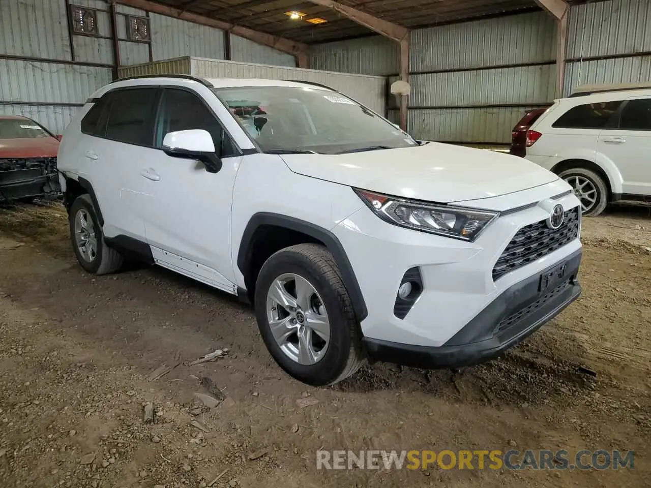 4 Photograph of a damaged car 2T3W1RFV2MW179478 TOYOTA RAV4 2021