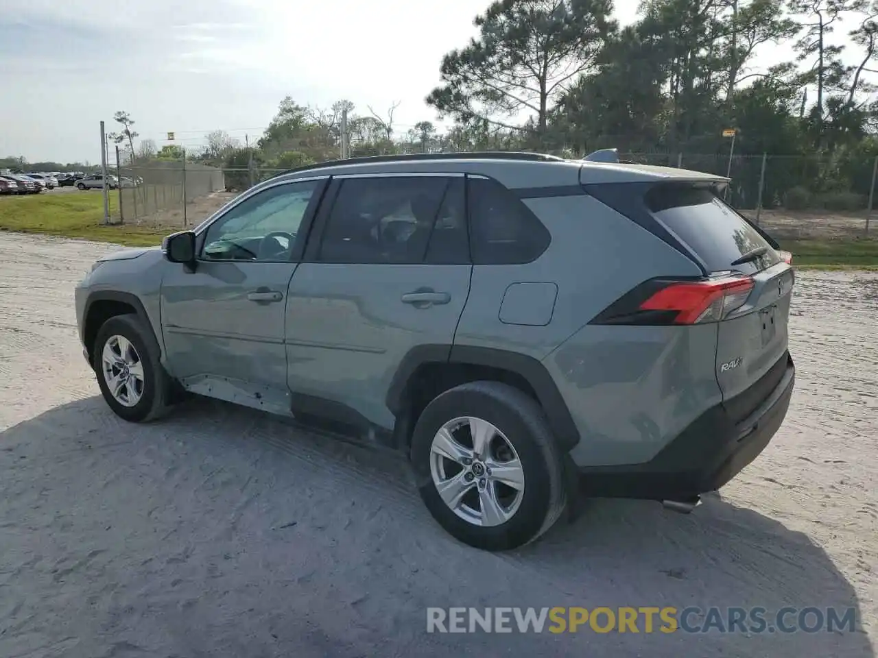 2 Photograph of a damaged car 2T3W1RFV3MC090147 TOYOTA RAV4 2021