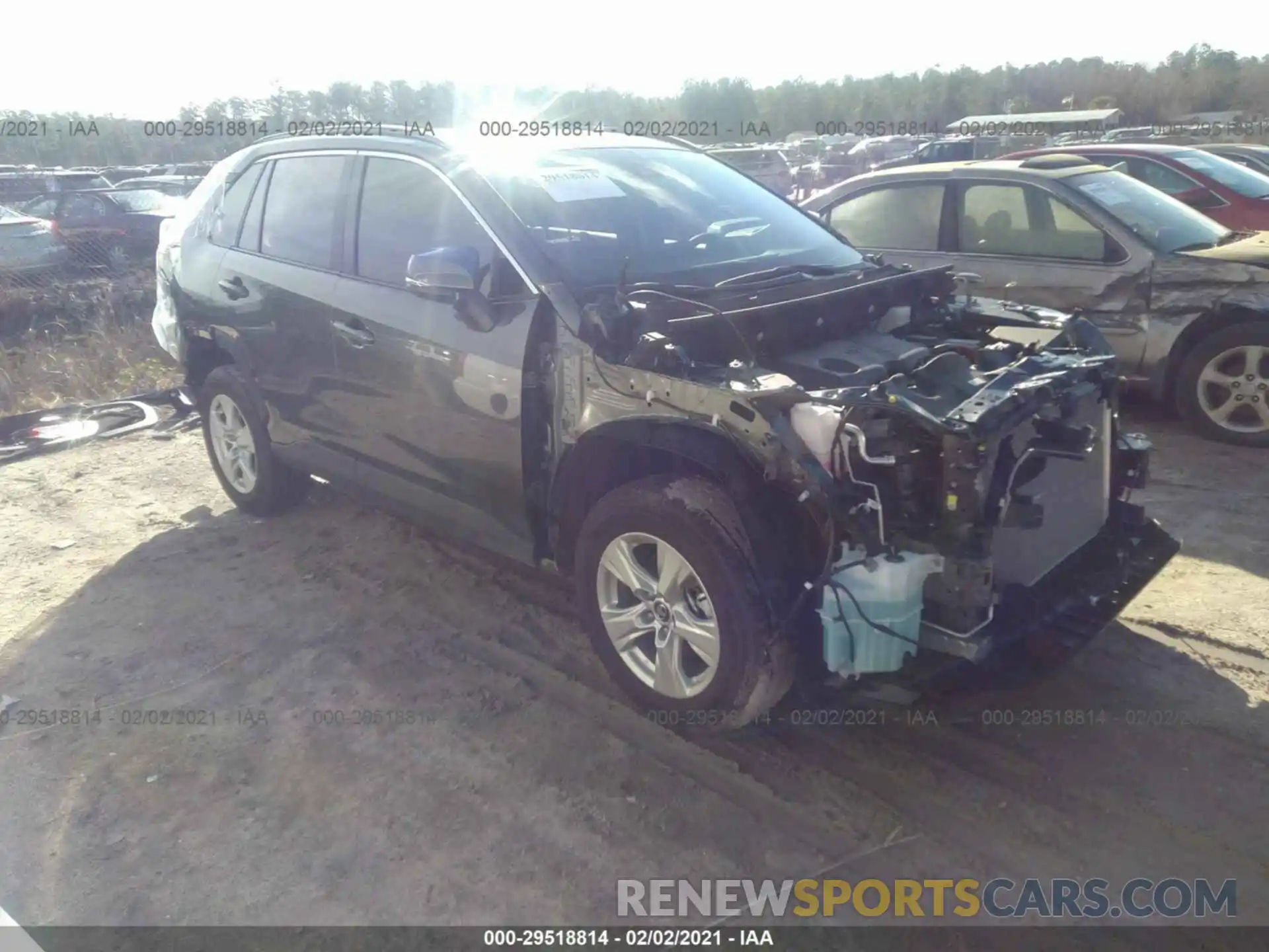 1 Photograph of a damaged car 2T3W1RFV3MC090990 TOYOTA RAV4 2021