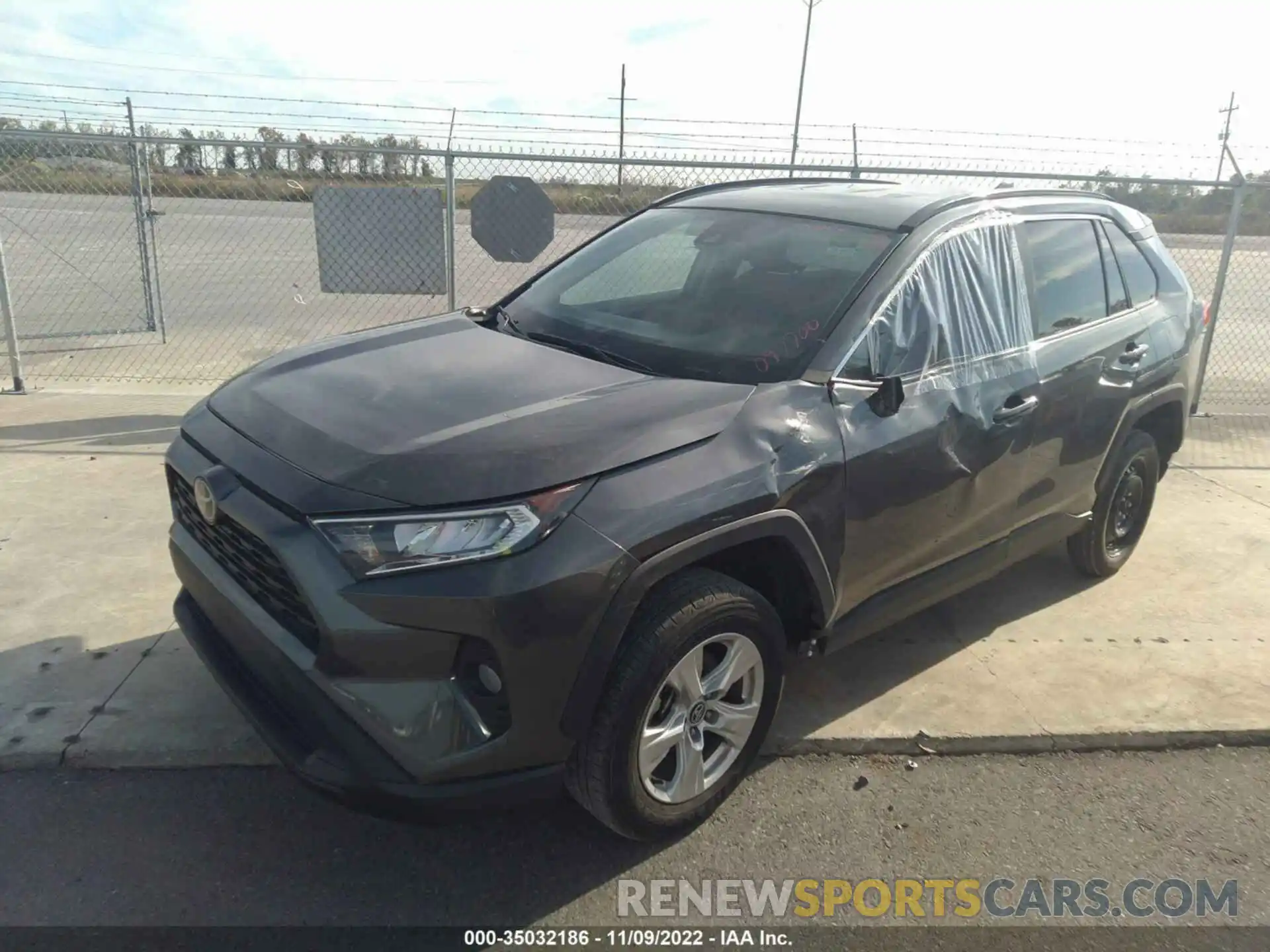 2 Photograph of a damaged car 2T3W1RFV3MC097700 TOYOTA RAV4 2021