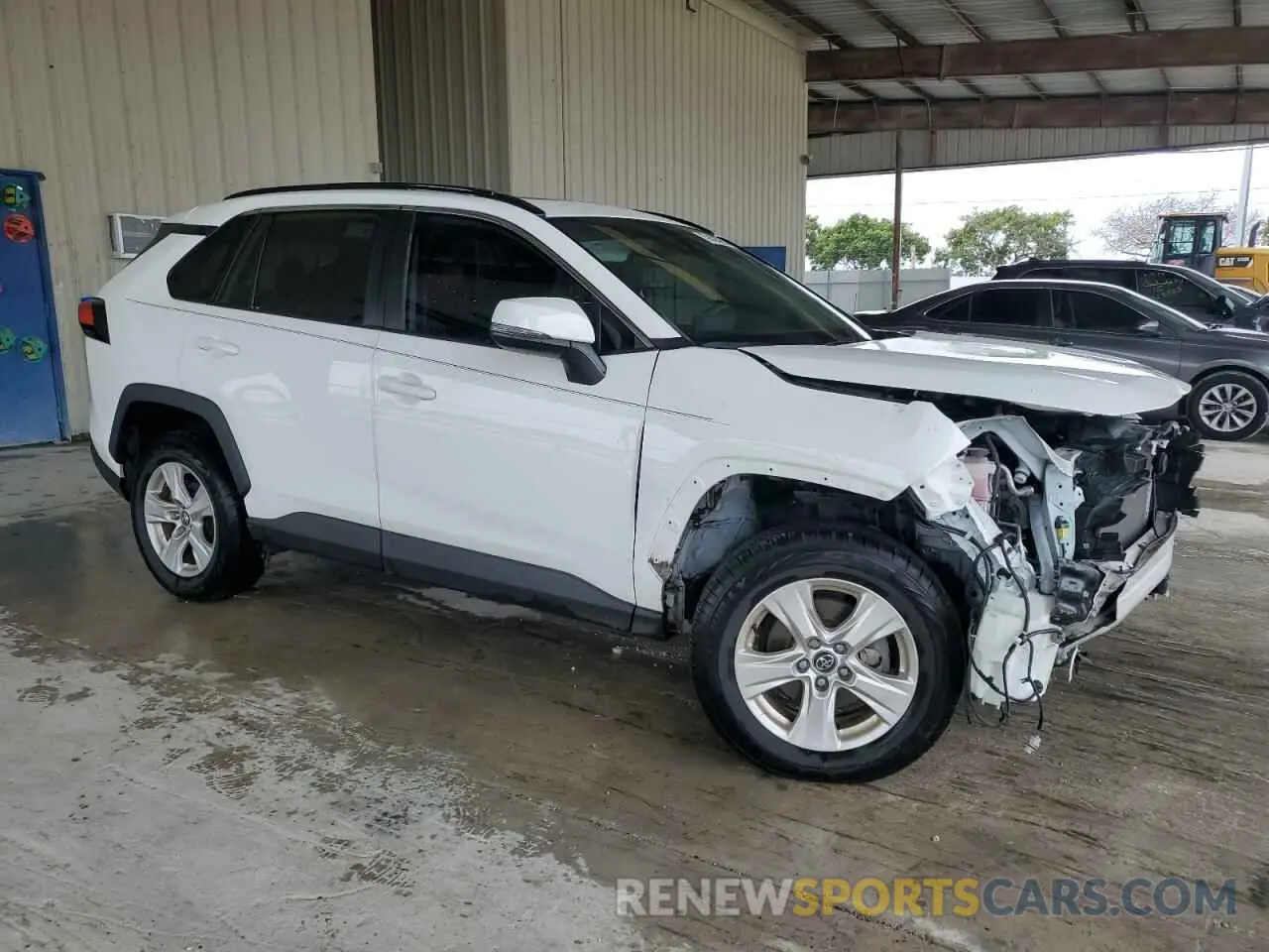 4 Photograph of a damaged car 2T3W1RFV3MC098734 TOYOTA RAV4 2021