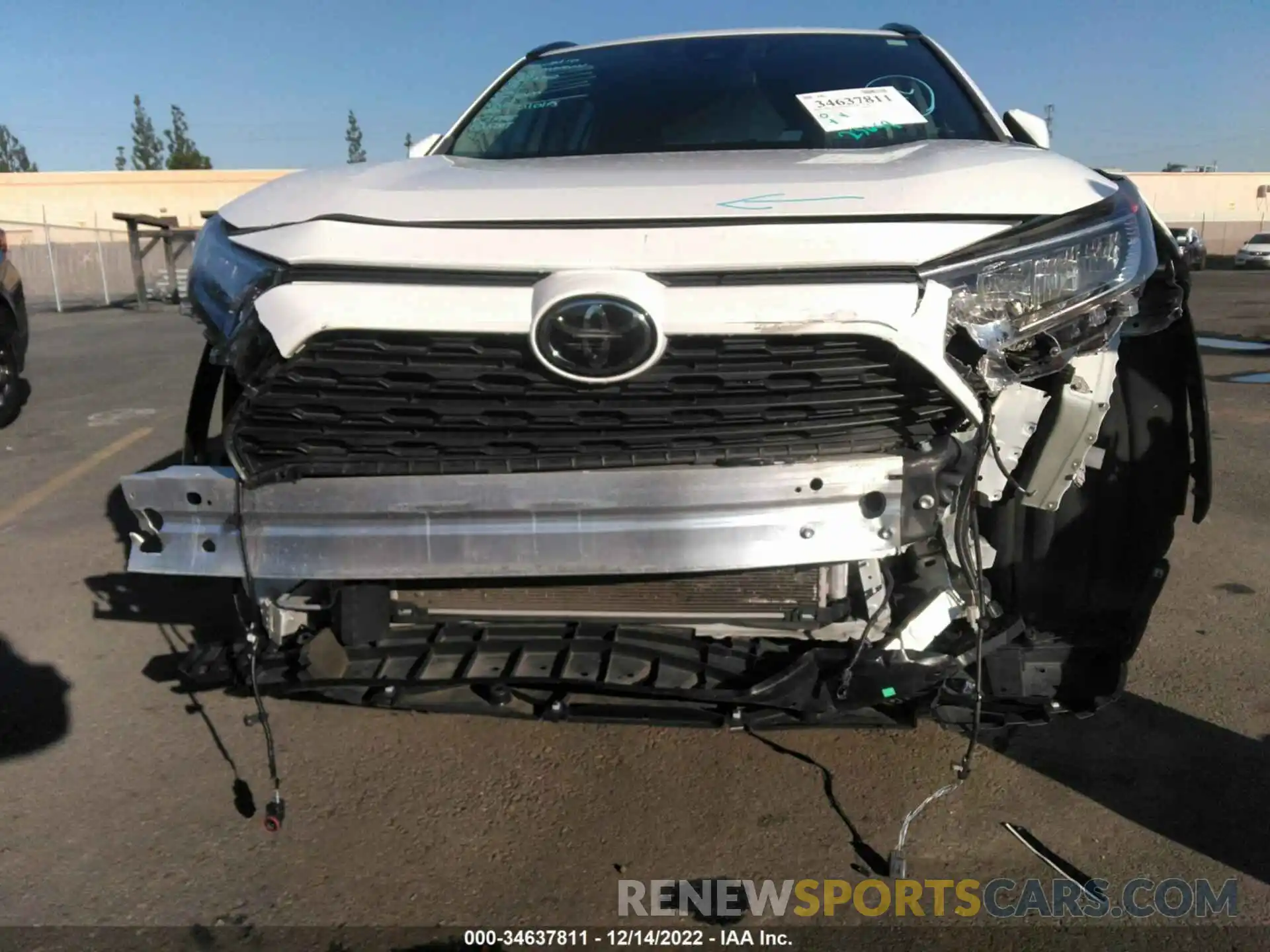 6 Photograph of a damaged car 2T3W1RFV3MC099060 TOYOTA RAV4 2021