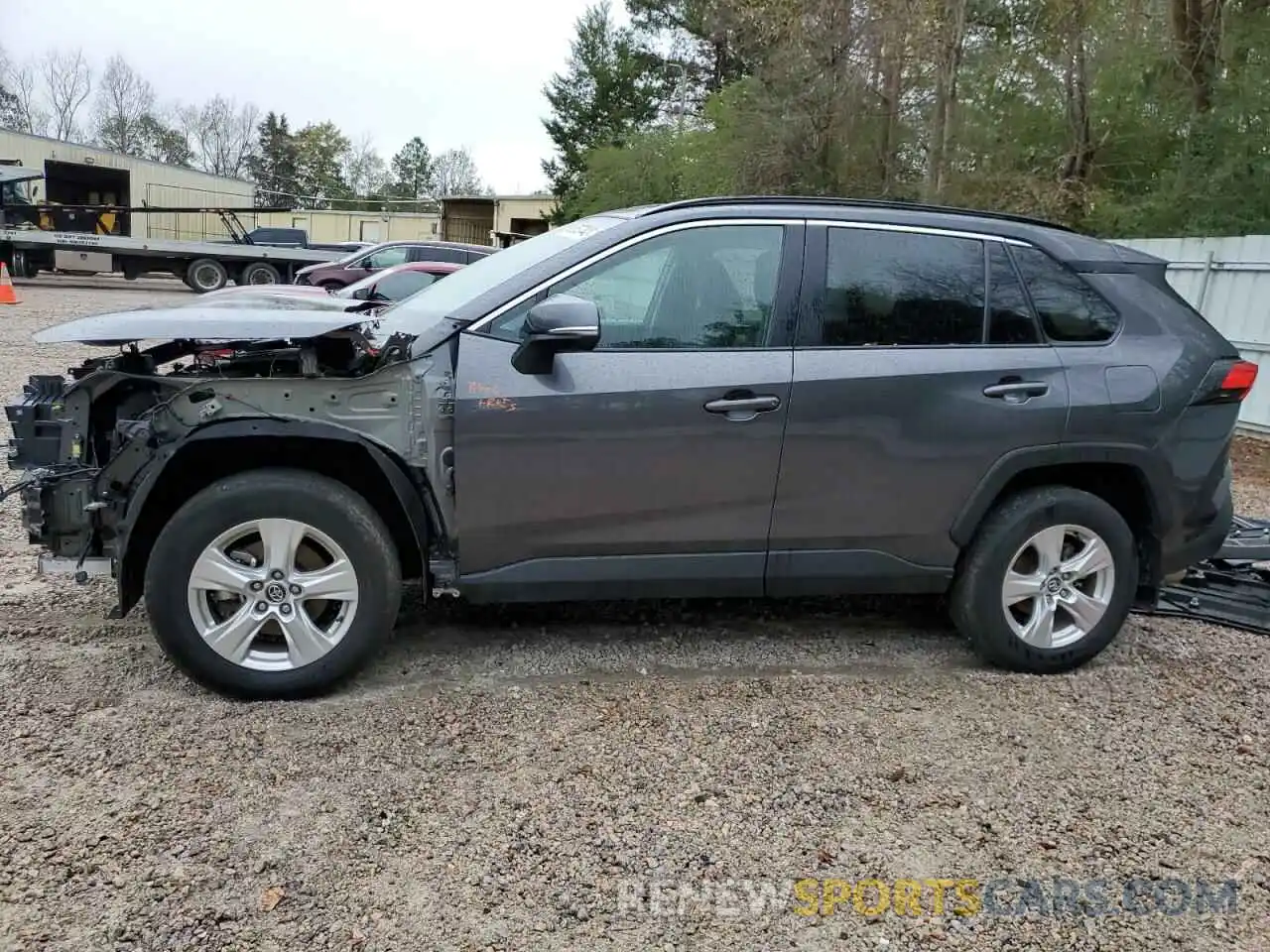 1 Photograph of a damaged car 2T3W1RFV3MC101194 TOYOTA RAV4 2021