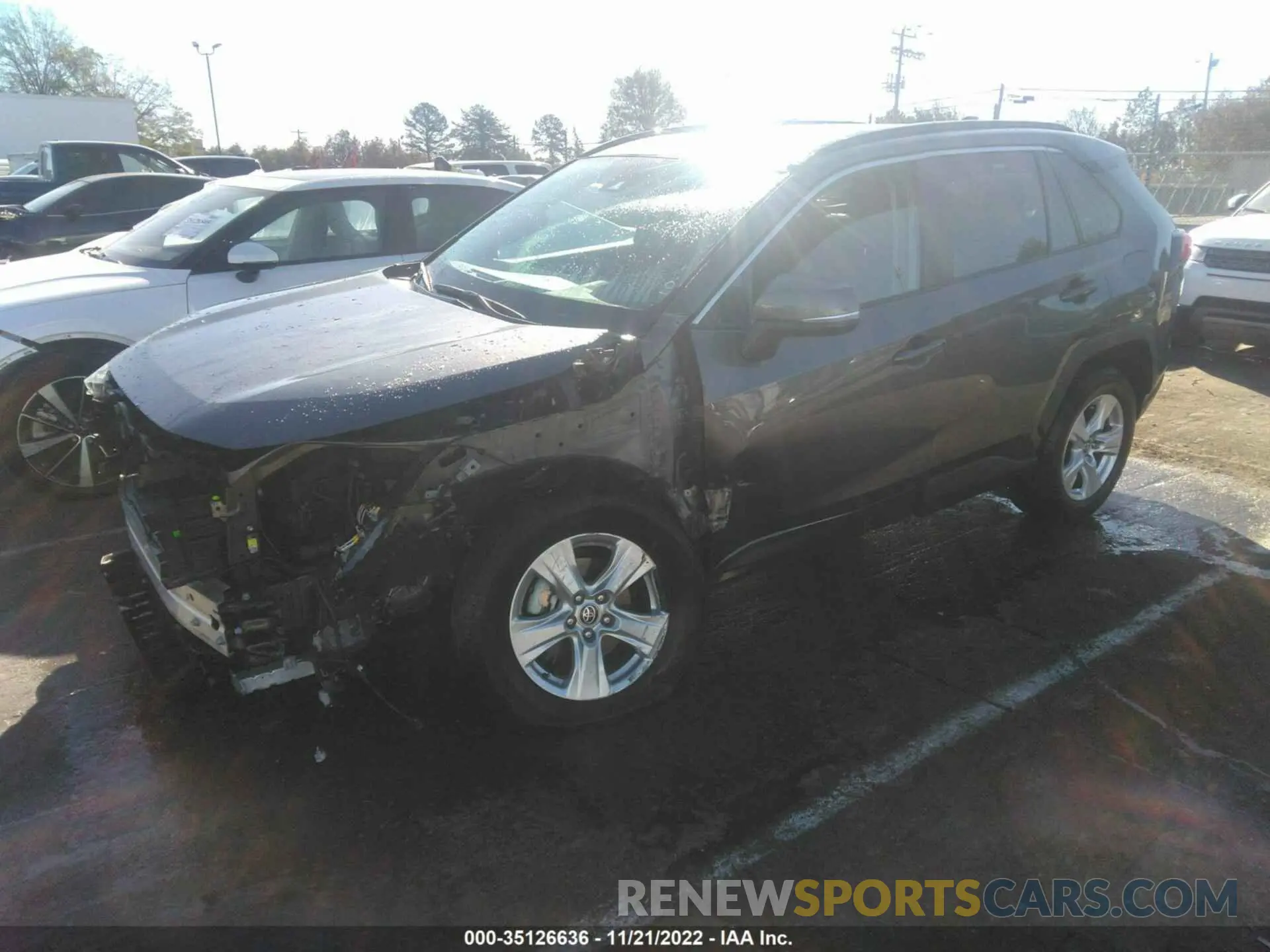 2 Photograph of a damaged car 2T3W1RFV3MC108985 TOYOTA RAV4 2021