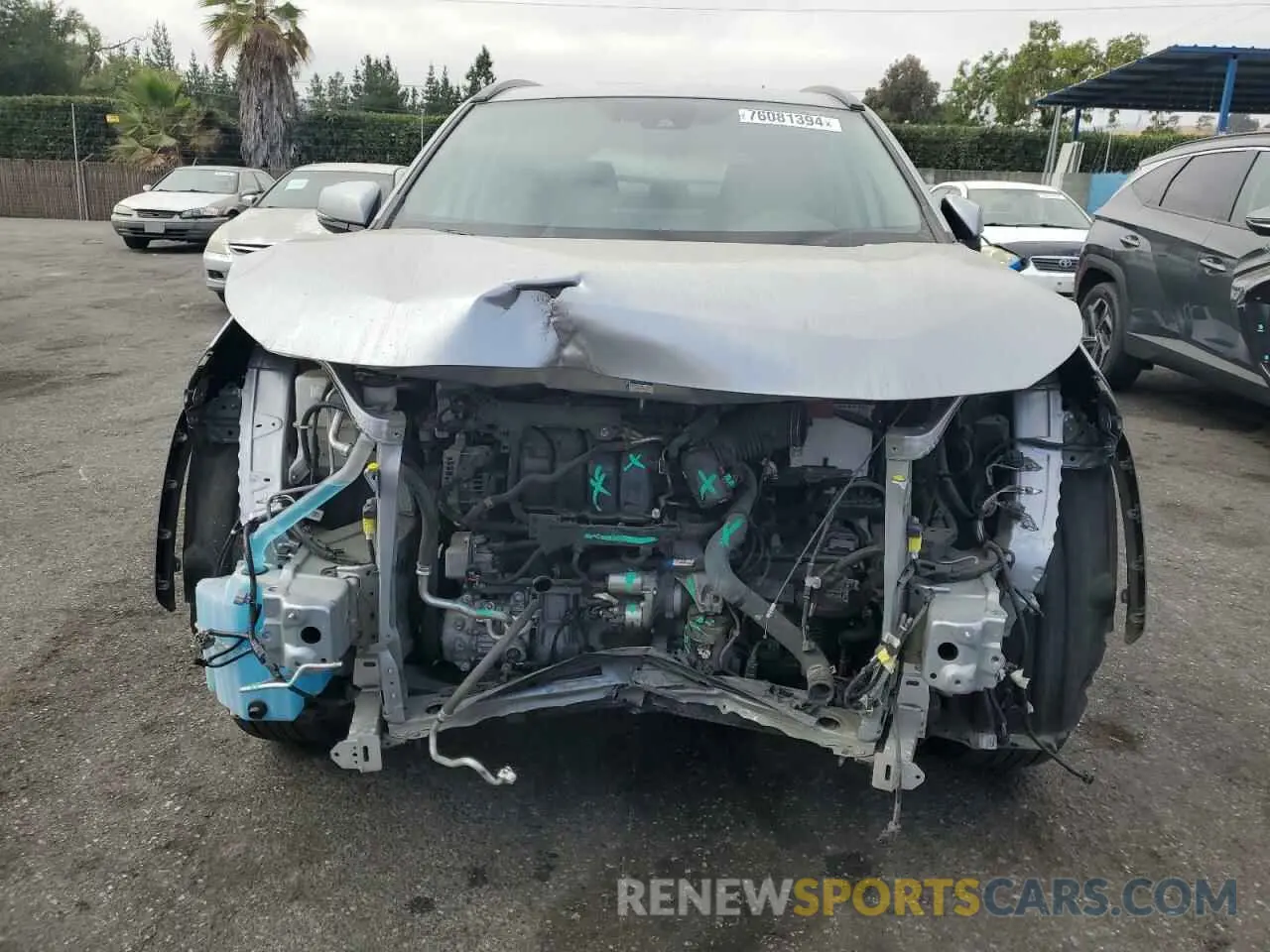 5 Photograph of a damaged car 2T3W1RFV3MC154462 TOYOTA RAV4 2021