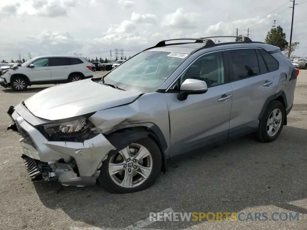 1 Photograph of a damaged car 2T3W1RFV3MC158270 TOYOTA RAV4 2021