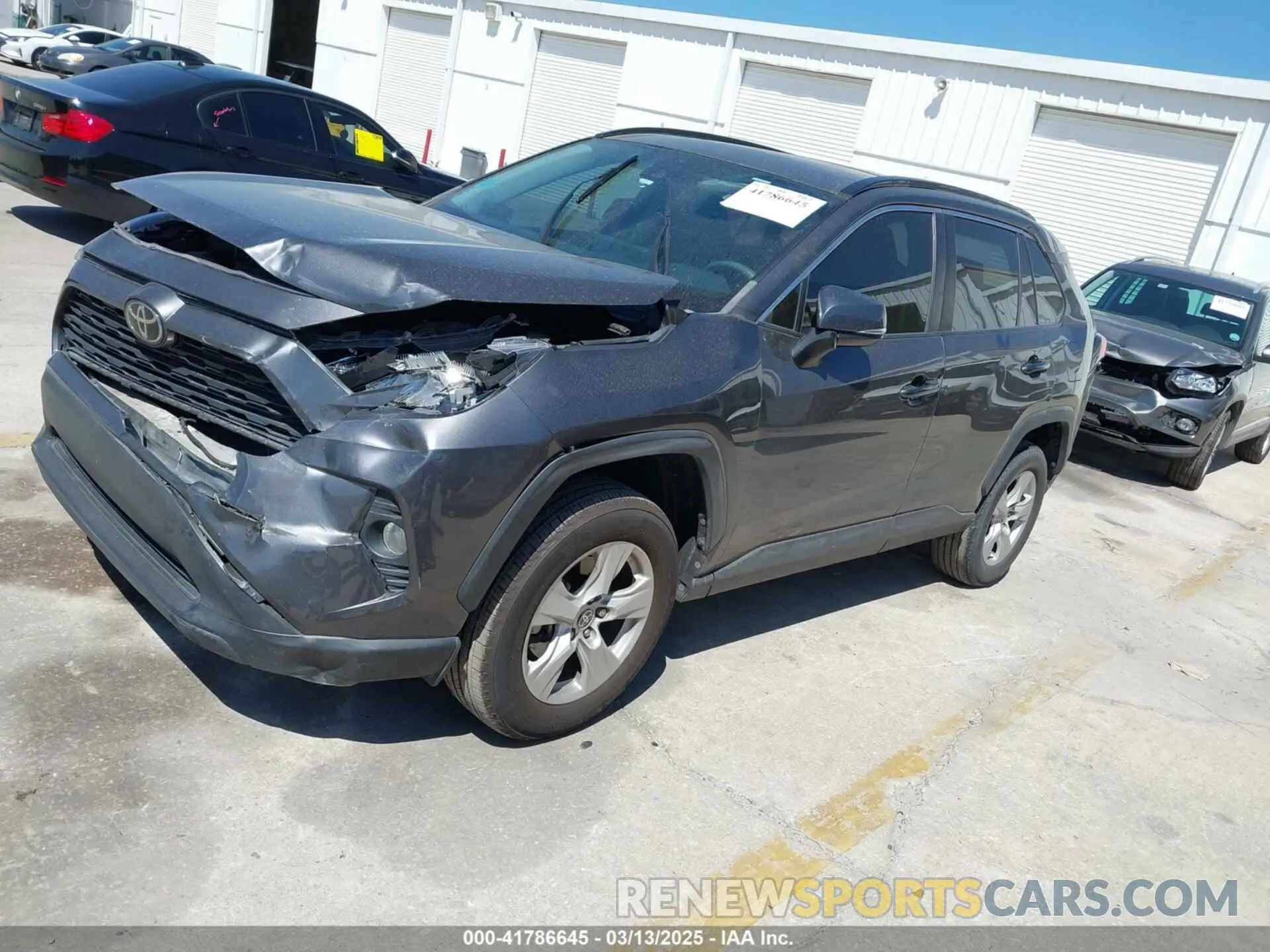 2 Photograph of a damaged car 2T3W1RFV3MC160651 TOYOTA RAV4 2021