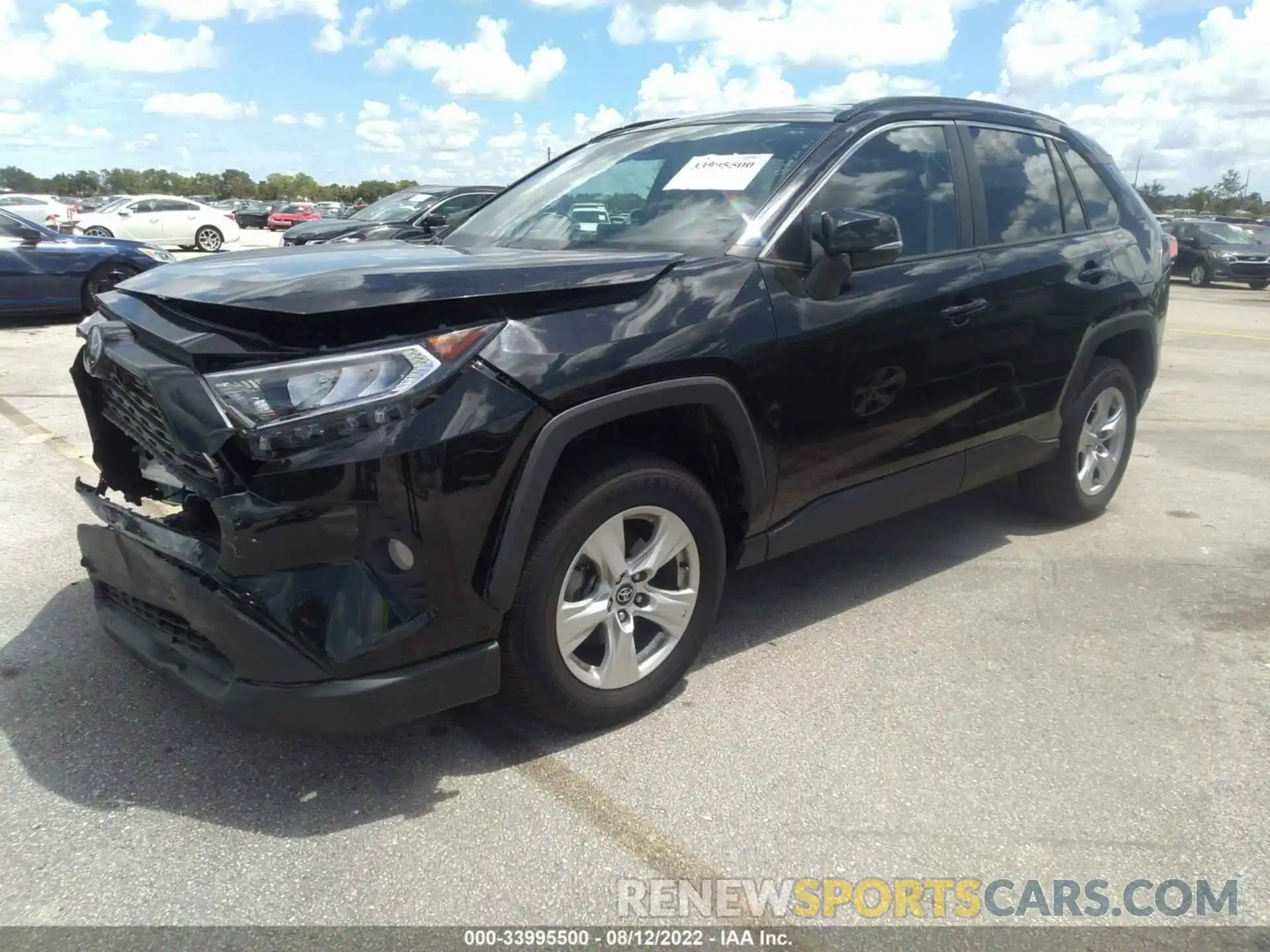 2 Photograph of a damaged car 2T3W1RFV3MW106359 TOYOTA RAV4 2021