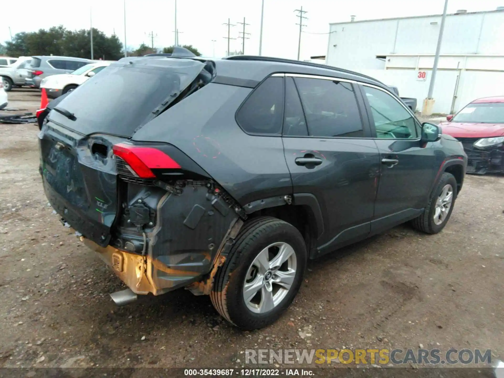 4 Photograph of a damaged car 2T3W1RFV3MW112954 TOYOTA RAV4 2021