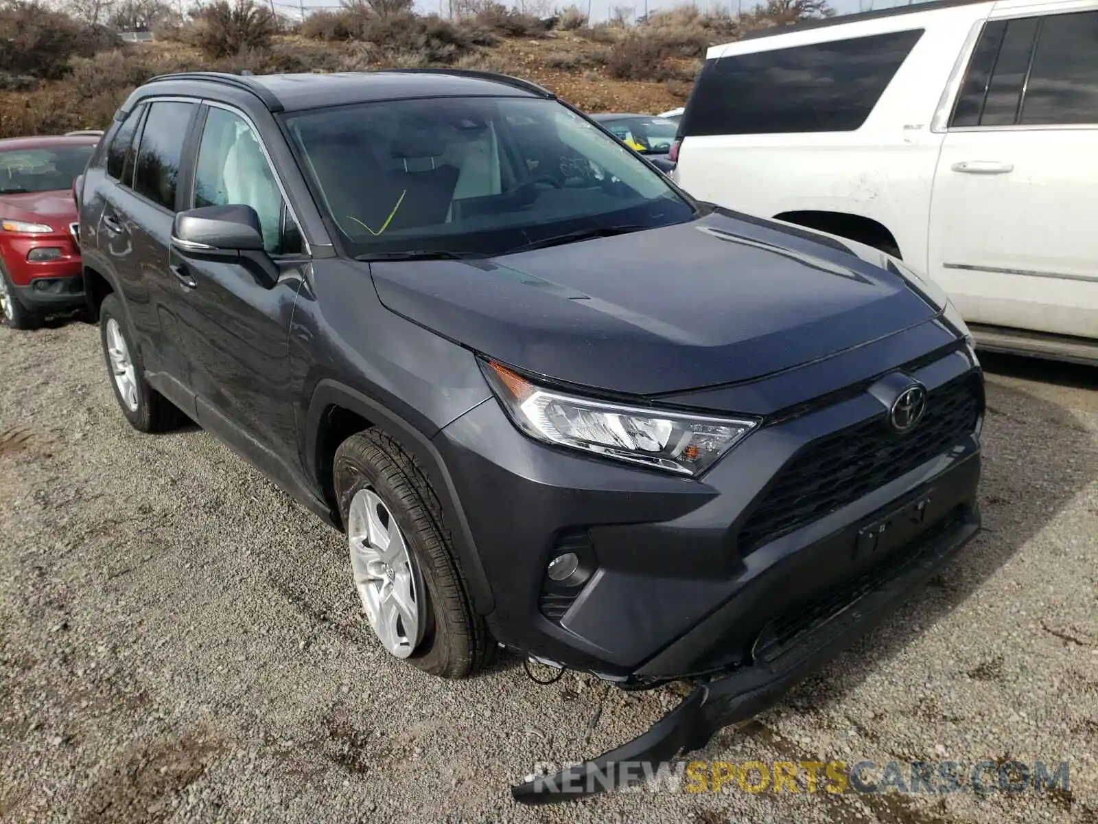 1 Photograph of a damaged car 2T3W1RFV3MW116146 TOYOTA RAV4 2021