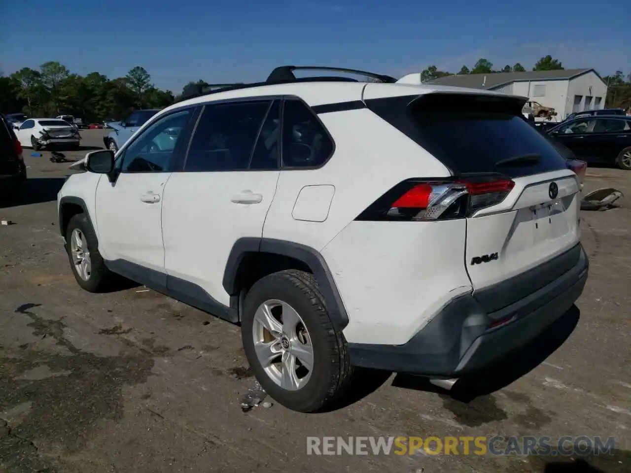 2 Photograph of a damaged car 2T3W1RFV3MW117460 TOYOTA RAV4 2021