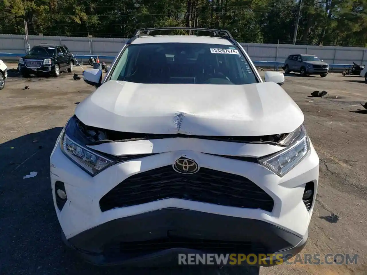 5 Photograph of a damaged car 2T3W1RFV3MW117460 TOYOTA RAV4 2021