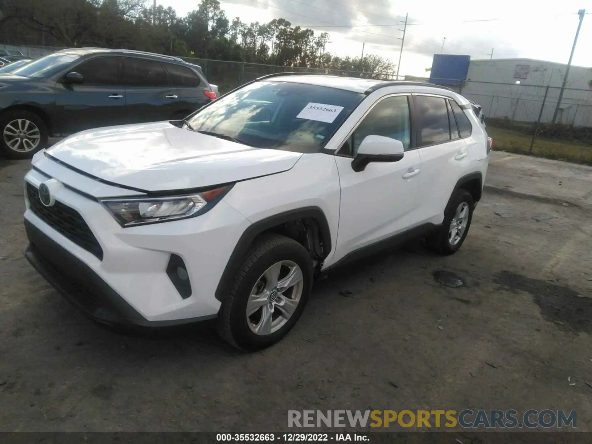 2 Photograph of a damaged car 2T3W1RFV3MW117748 TOYOTA RAV4 2021