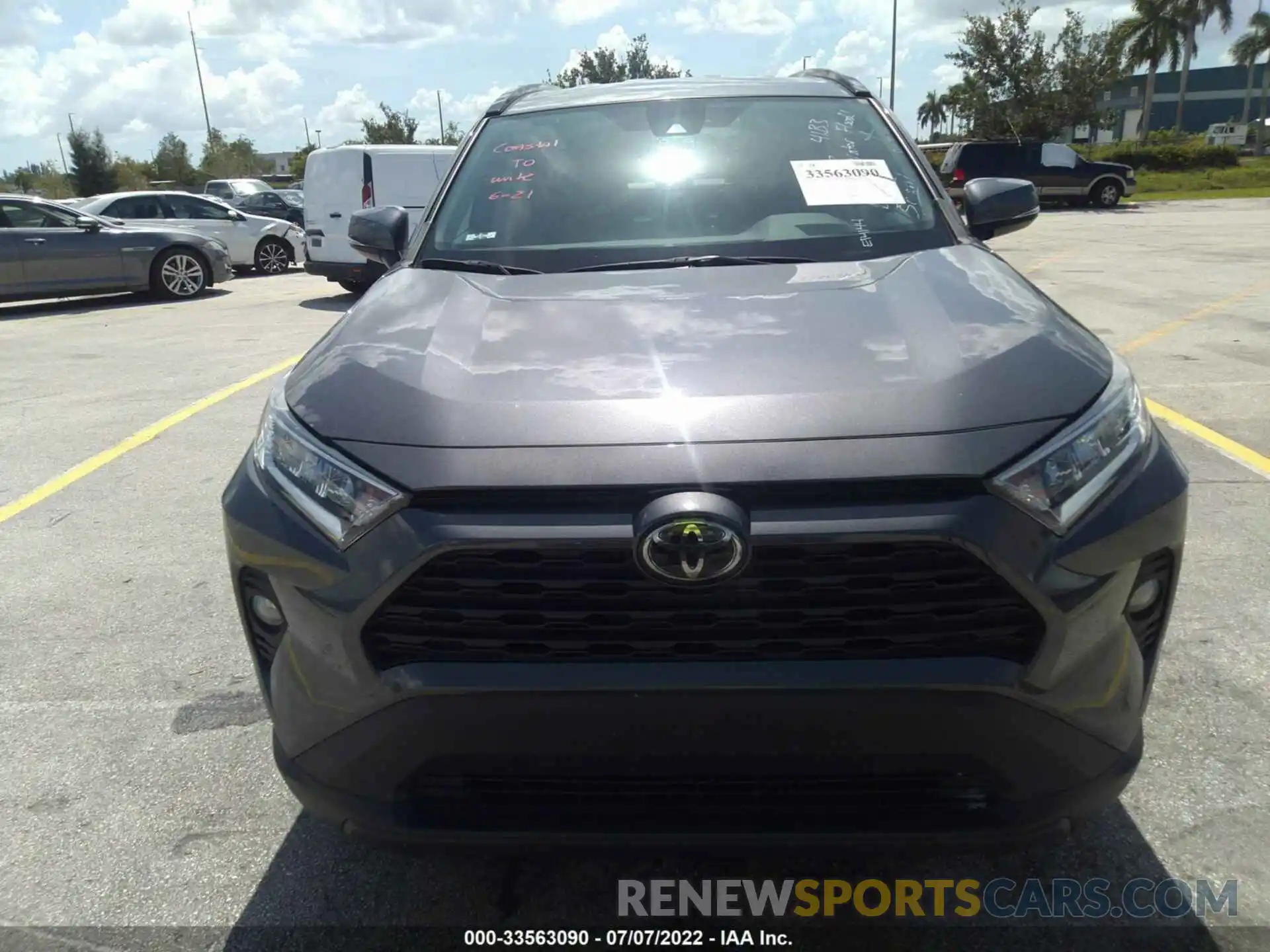 6 Photograph of a damaged car 2T3W1RFV3MW117765 TOYOTA RAV4 2021