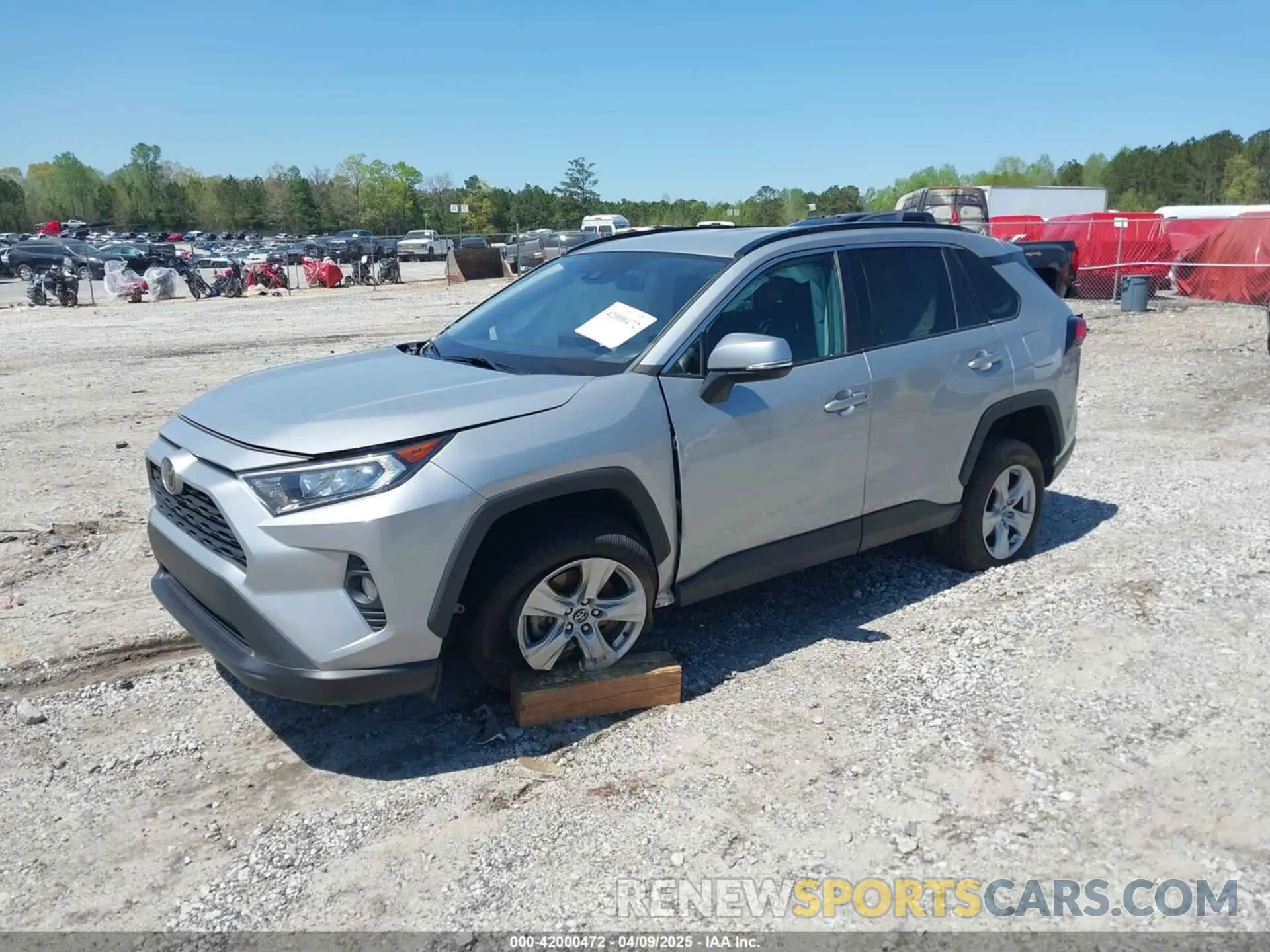 2 Photograph of a damaged car 2T3W1RFV3MW118558 TOYOTA RAV4 2021