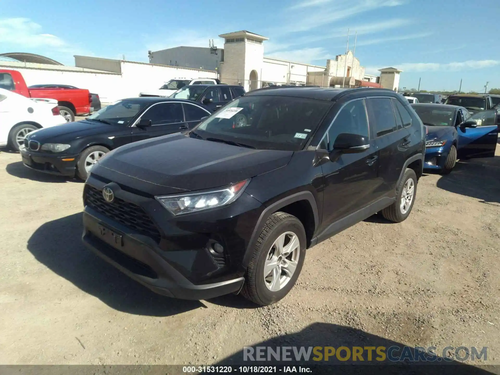 2 Photograph of a damaged car 2T3W1RFV3MW126918 TOYOTA RAV4 2021