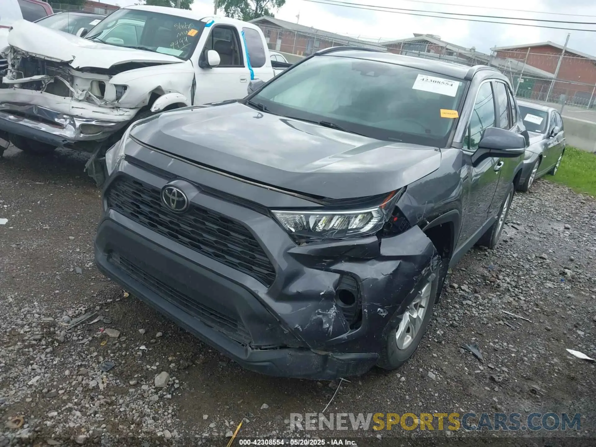 2 Photograph of a damaged car 2T3W1RFV3MW128216 TOYOTA RAV4 2021