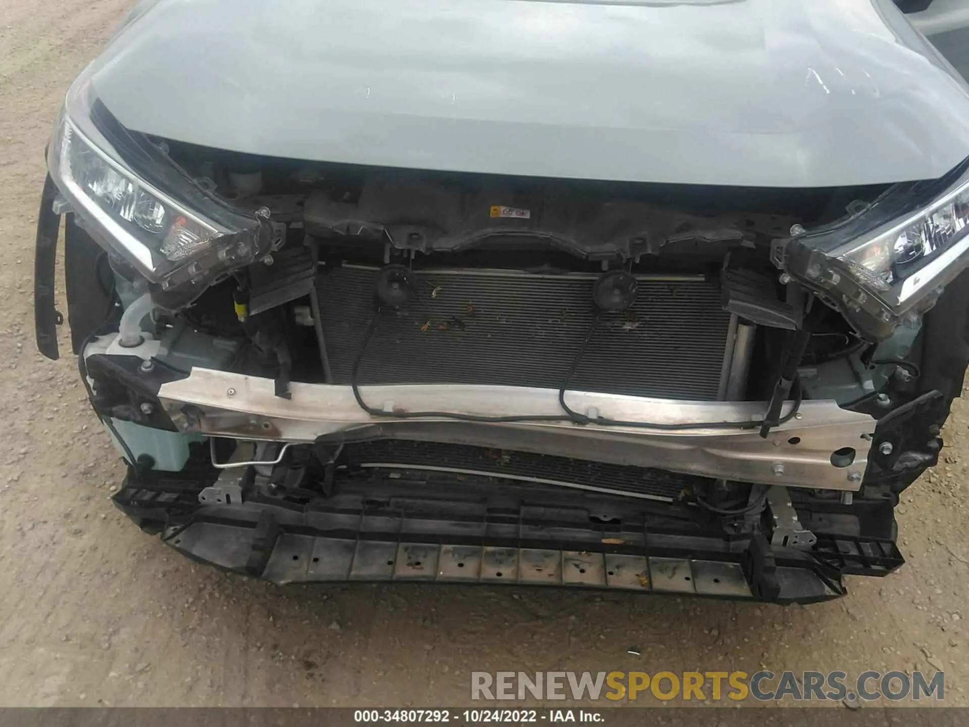 6 Photograph of a damaged car 2T3W1RFV3MW130435 TOYOTA RAV4 2021