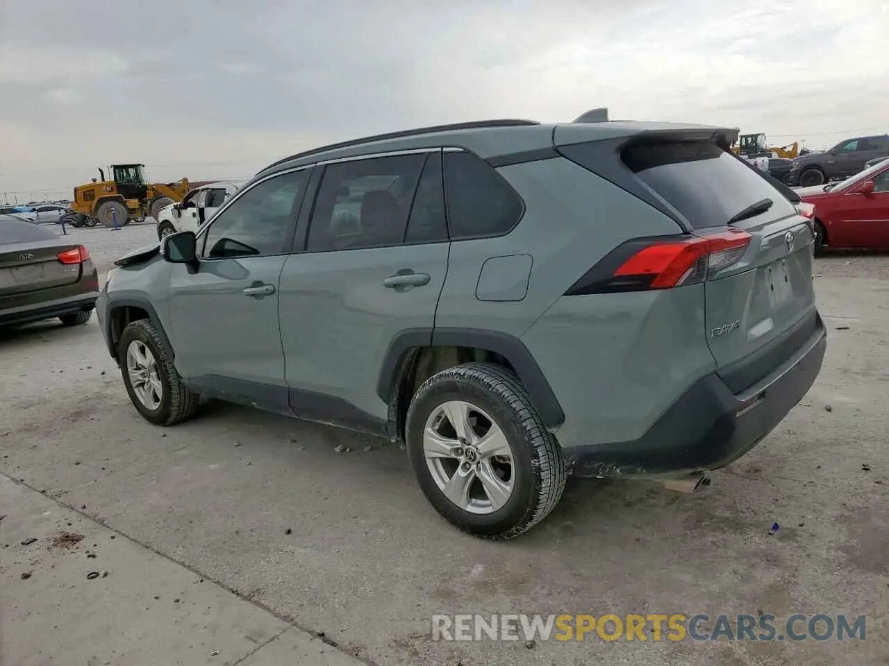 2 Photograph of a damaged car 2T3W1RFV3MW131150 TOYOTA RAV4 2021