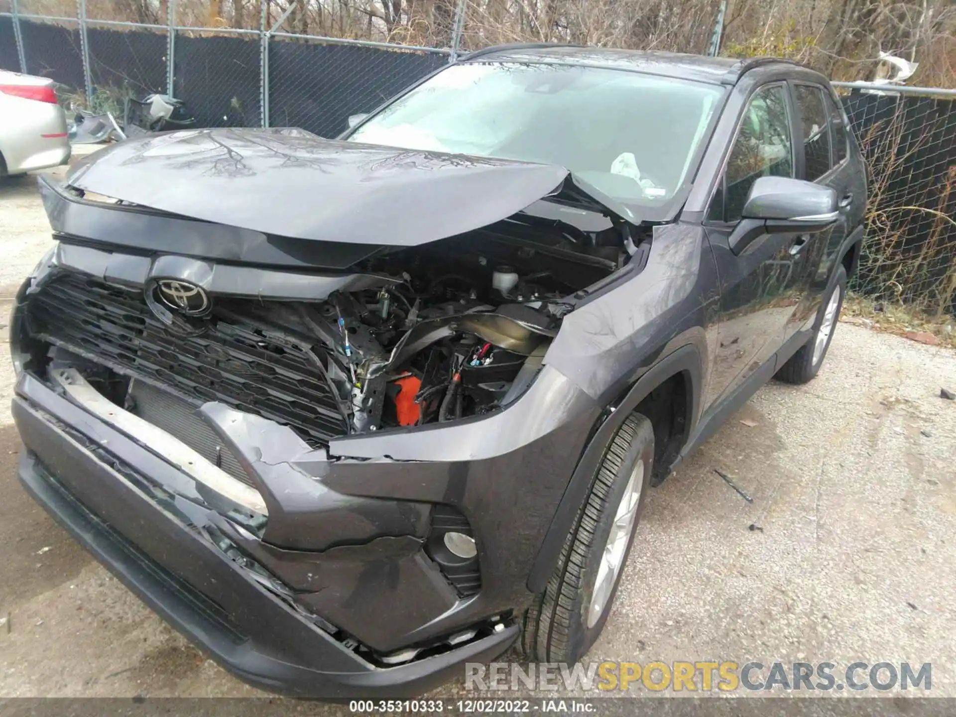 2 Photograph of a damaged car 2T3W1RFV3MW133657 TOYOTA RAV4 2021