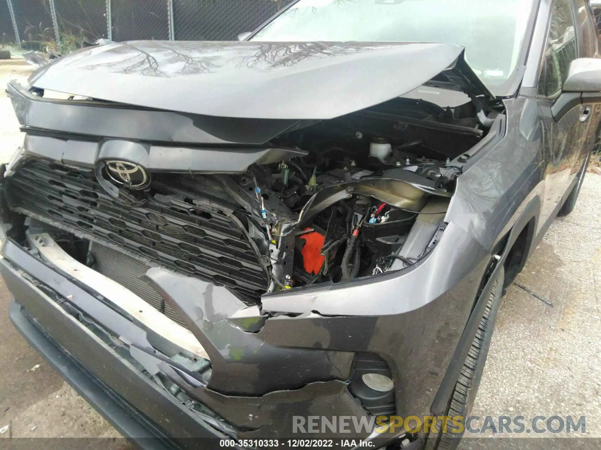 6 Photograph of a damaged car 2T3W1RFV3MW133657 TOYOTA RAV4 2021