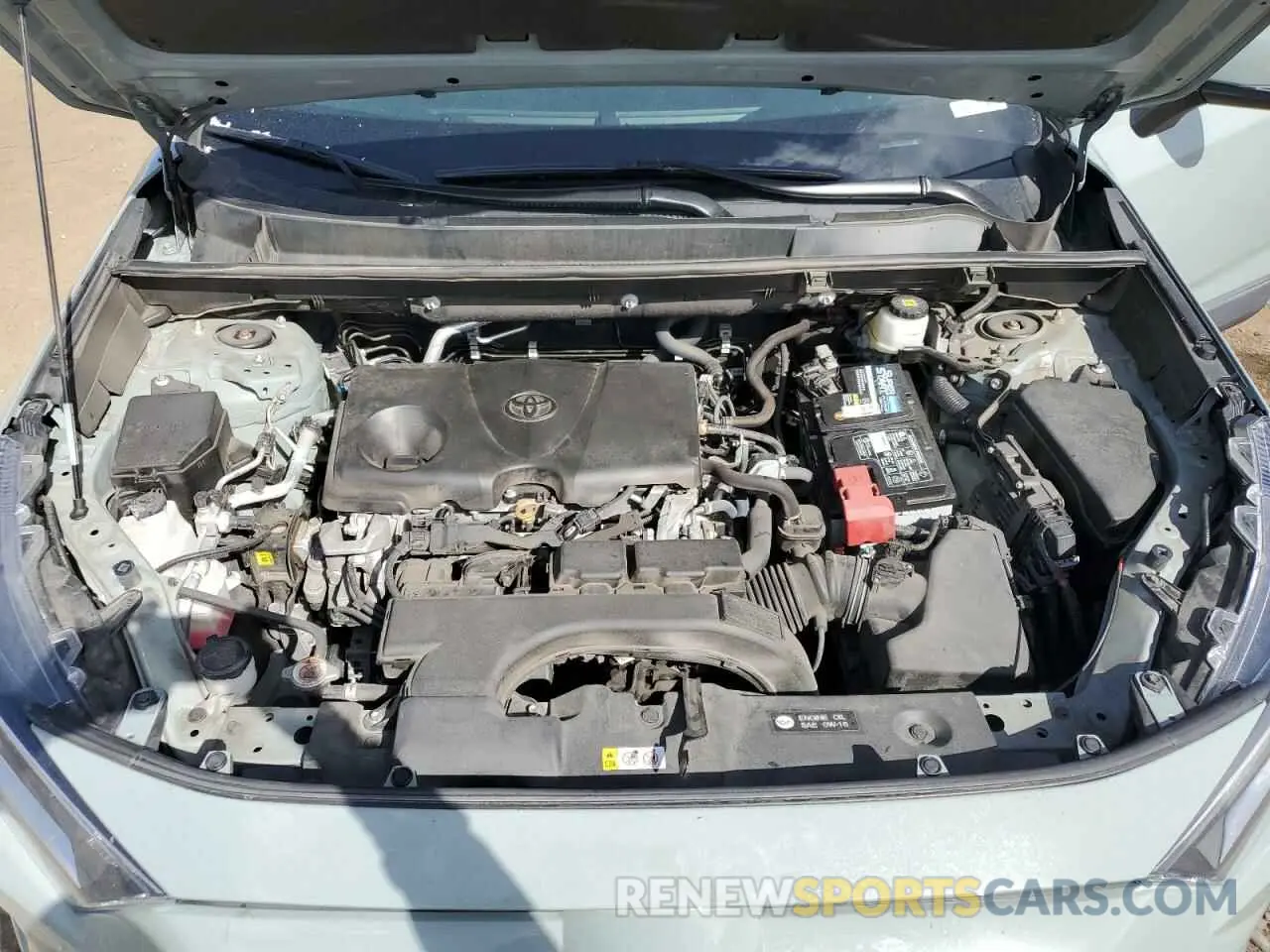 12 Photograph of a damaged car 2T3W1RFV3MW140043 TOYOTA RAV4 2021