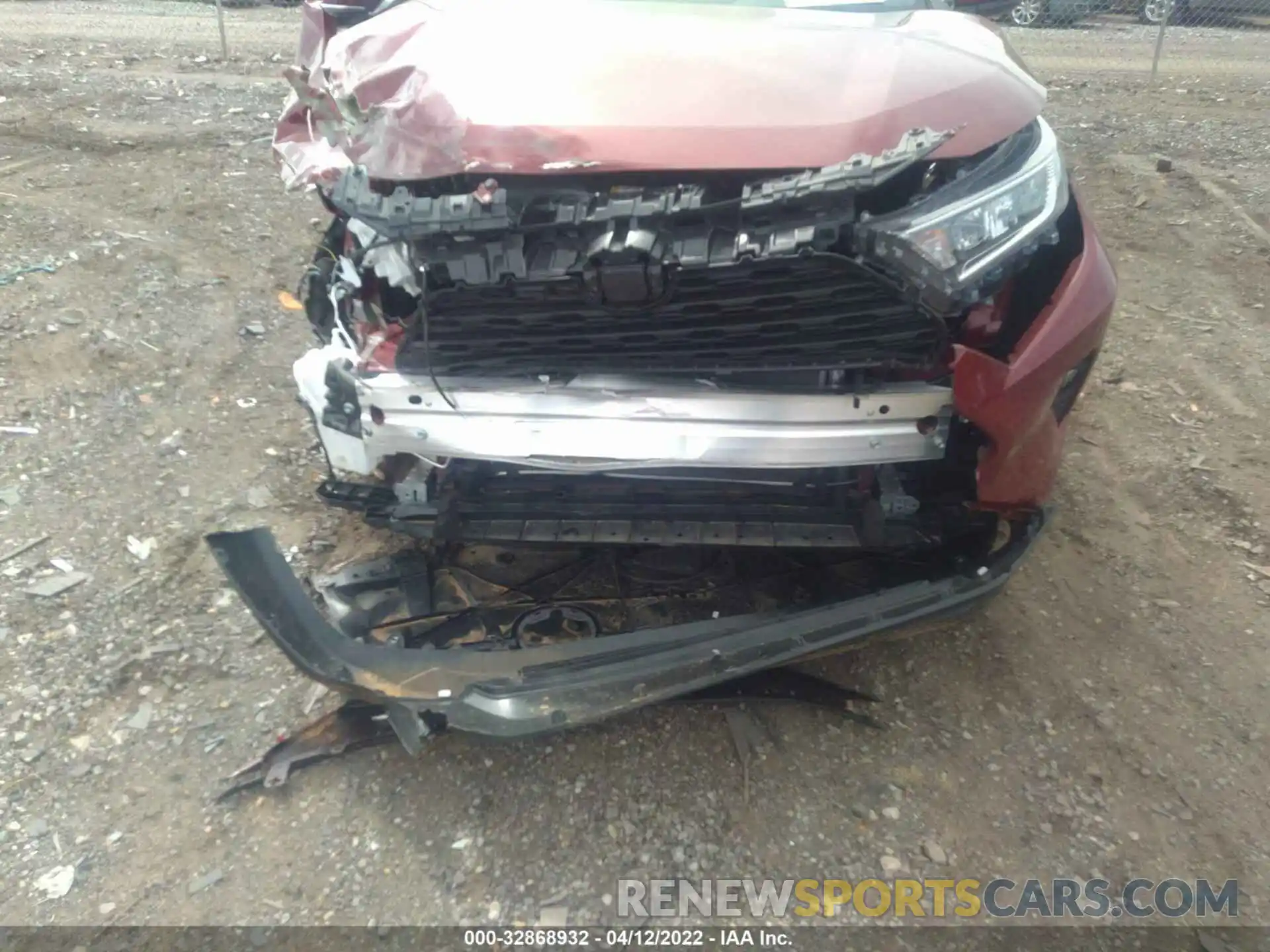 6 Photograph of a damaged car 2T3W1RFV3MW141385 TOYOTA RAV4 2021