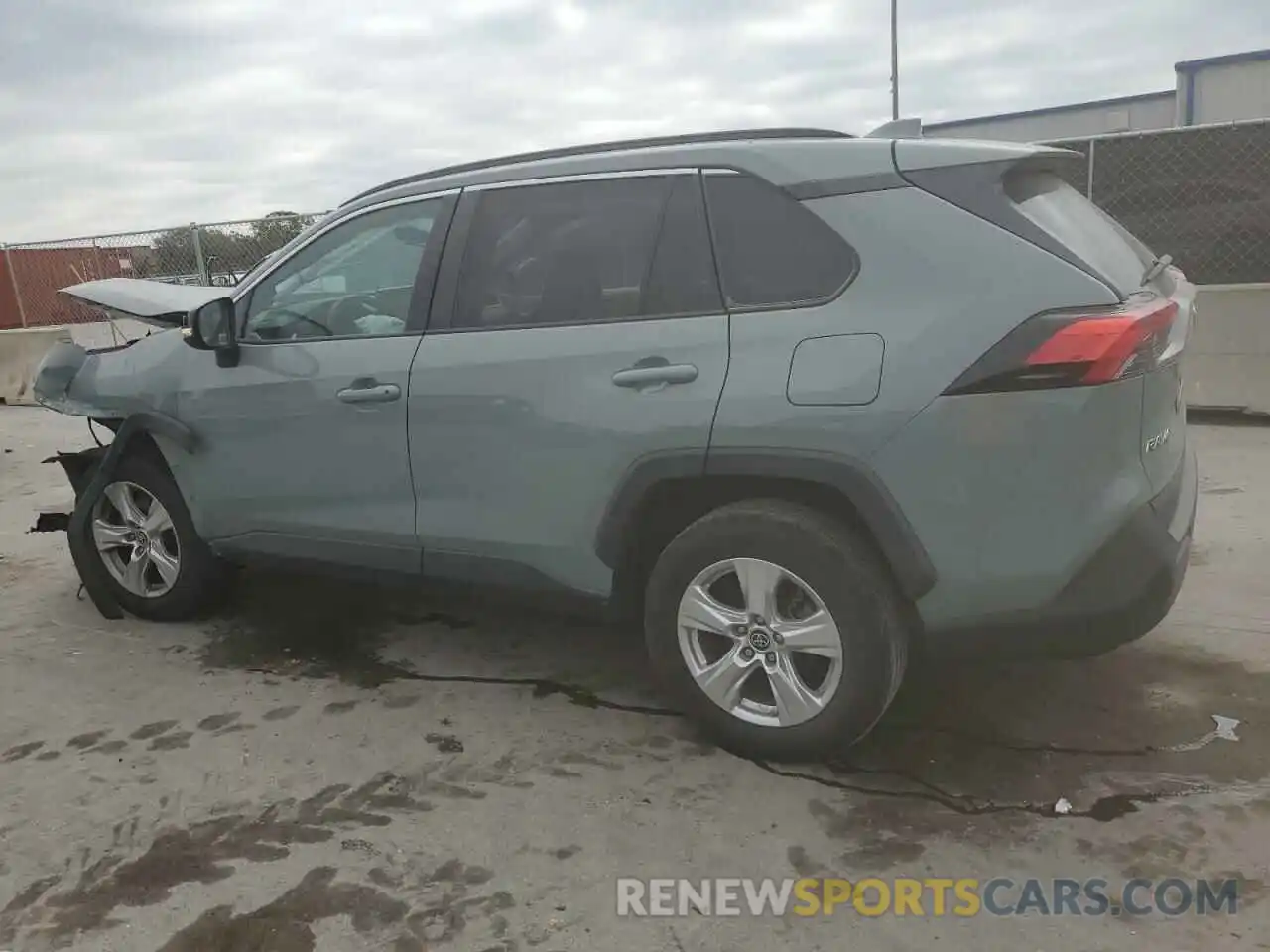 2 Photograph of a damaged car 2T3W1RFV3MW142293 TOYOTA RAV4 2021