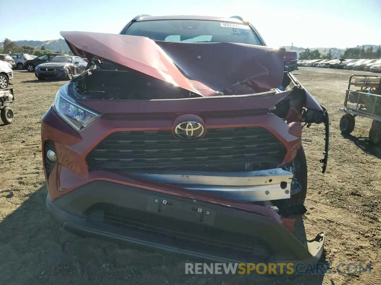 5 Photograph of a damaged car 2T3W1RFV3MW143590 TOYOTA RAV4 2021