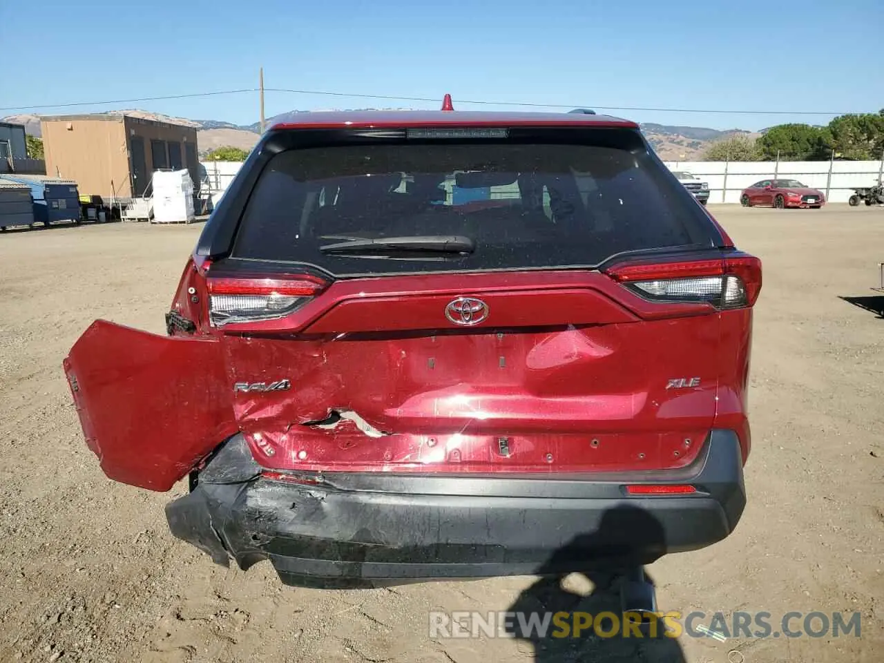 6 Photograph of a damaged car 2T3W1RFV3MW143590 TOYOTA RAV4 2021