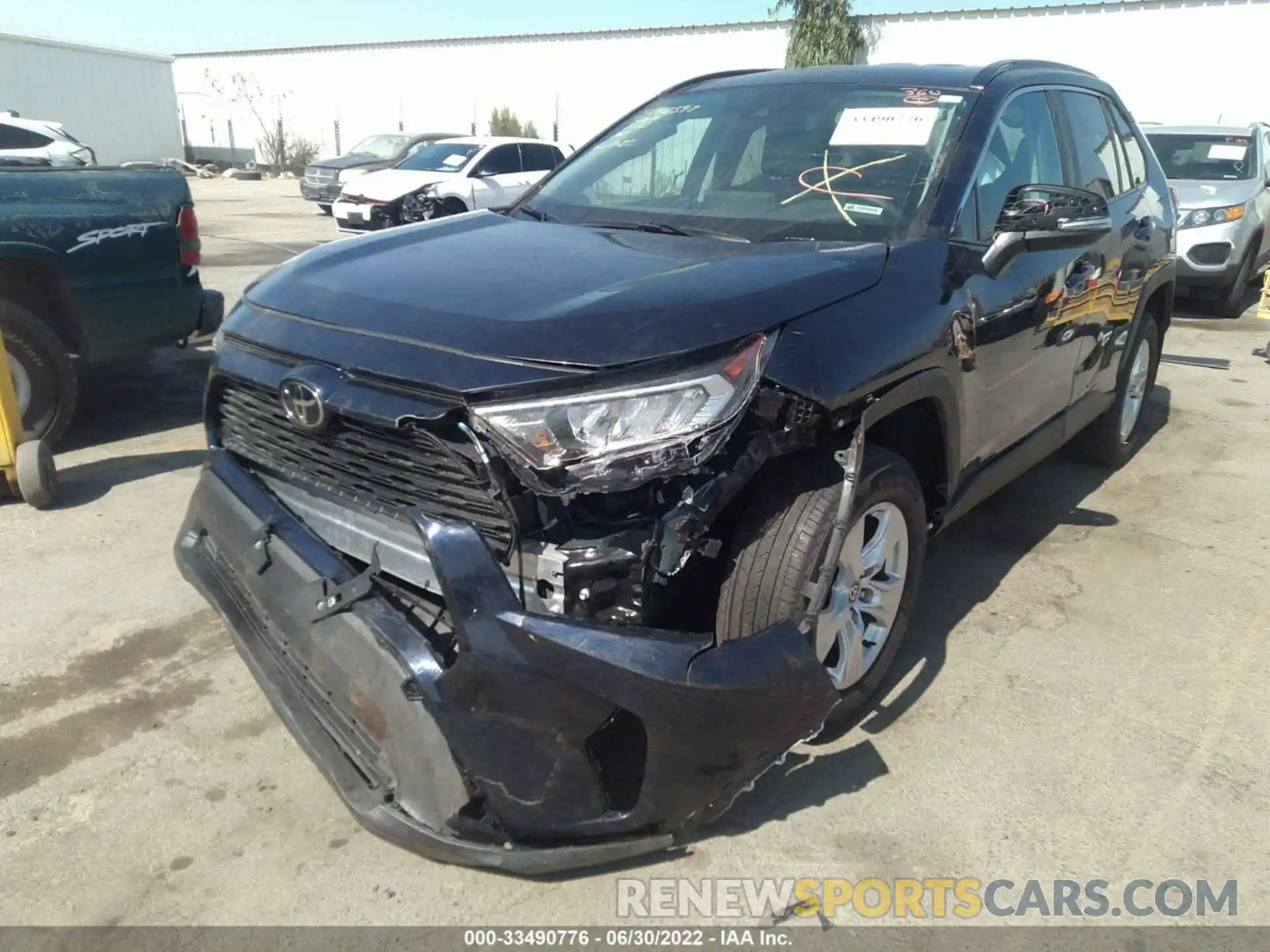 6 Photograph of a damaged car 2T3W1RFV3MW162964 TOYOTA RAV4 2021