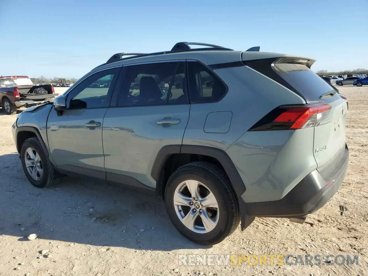 2 Photograph of a damaged car 2T3W1RFV3MW169221 TOYOTA RAV4 2021
