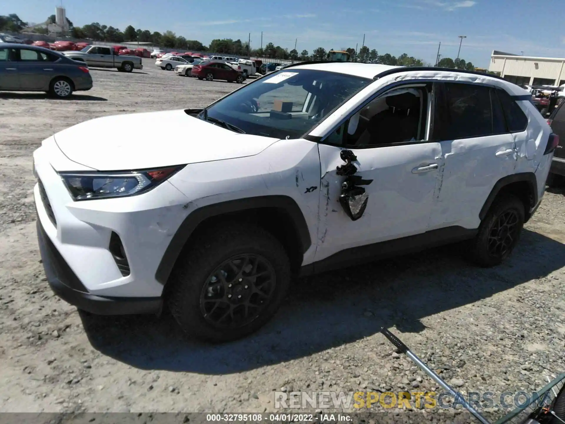 2 Photograph of a damaged car 2T3W1RFV3MW169459 TOYOTA RAV4 2021