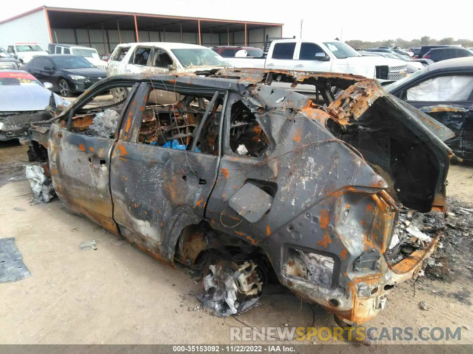 3 Photograph of a damaged car 2T3W1RFV3MW179120 TOYOTA RAV4 2021