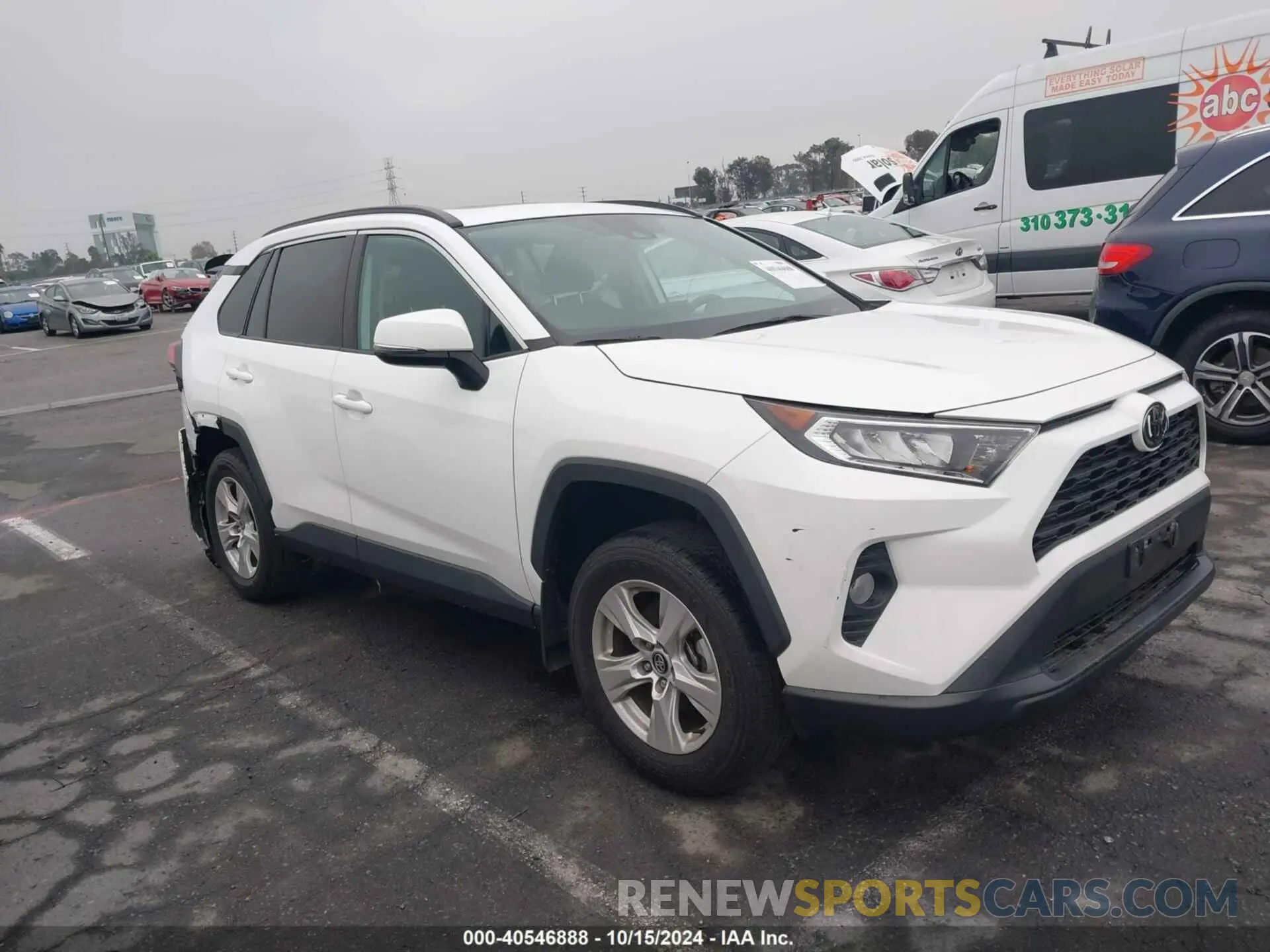 1 Photograph of a damaged car 2T3W1RFV4MC097642 TOYOTA RAV4 2021