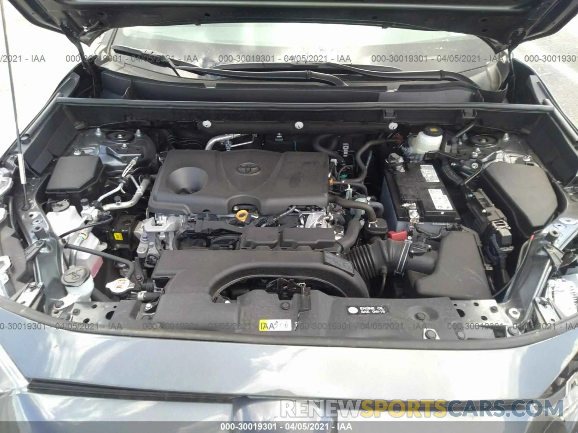 10 Photograph of a damaged car 2T3W1RFV4MC101611 TOYOTA RAV4 2021