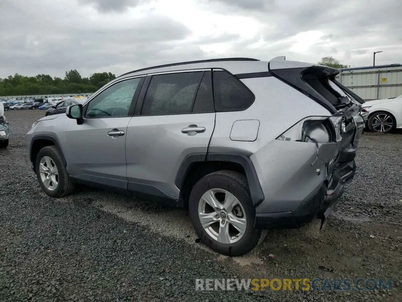 2 Photograph of a damaged car 2T3W1RFV4MC102225 TOYOTA RAV4 2021
