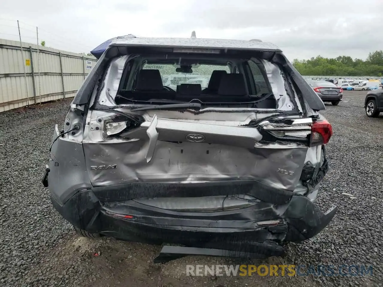 6 Photograph of a damaged car 2T3W1RFV4MC102225 TOYOTA RAV4 2021