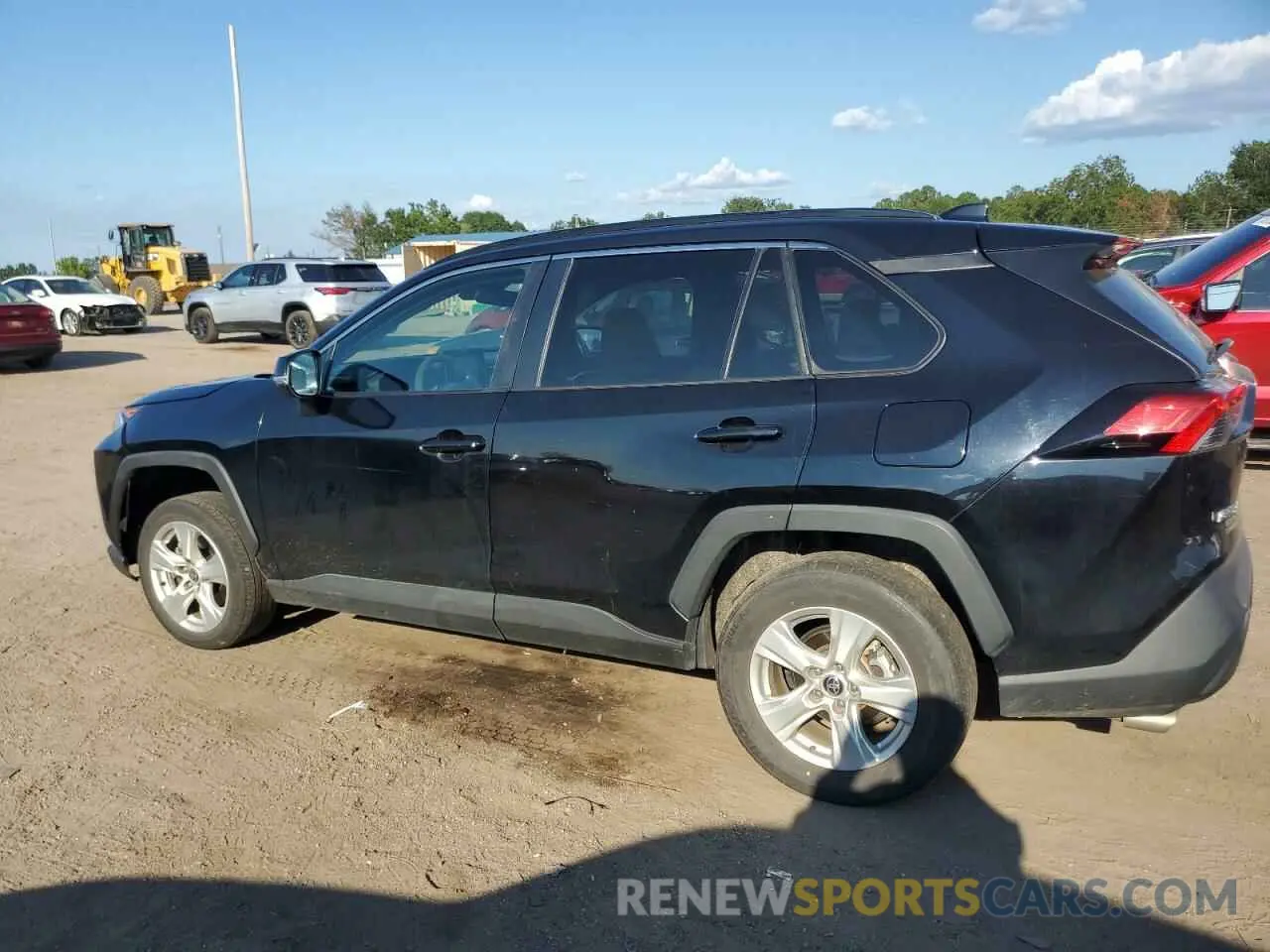 2 Photograph of a damaged car 2T3W1RFV4MC108512 TOYOTA RAV4 2021
