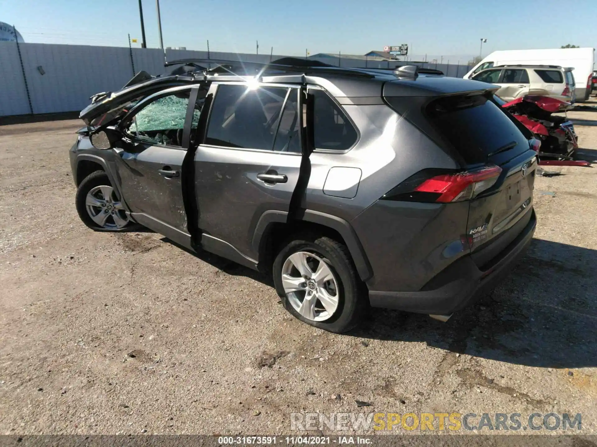 3 Photograph of a damaged car 2T3W1RFV4MC110762 TOYOTA RAV4 2021