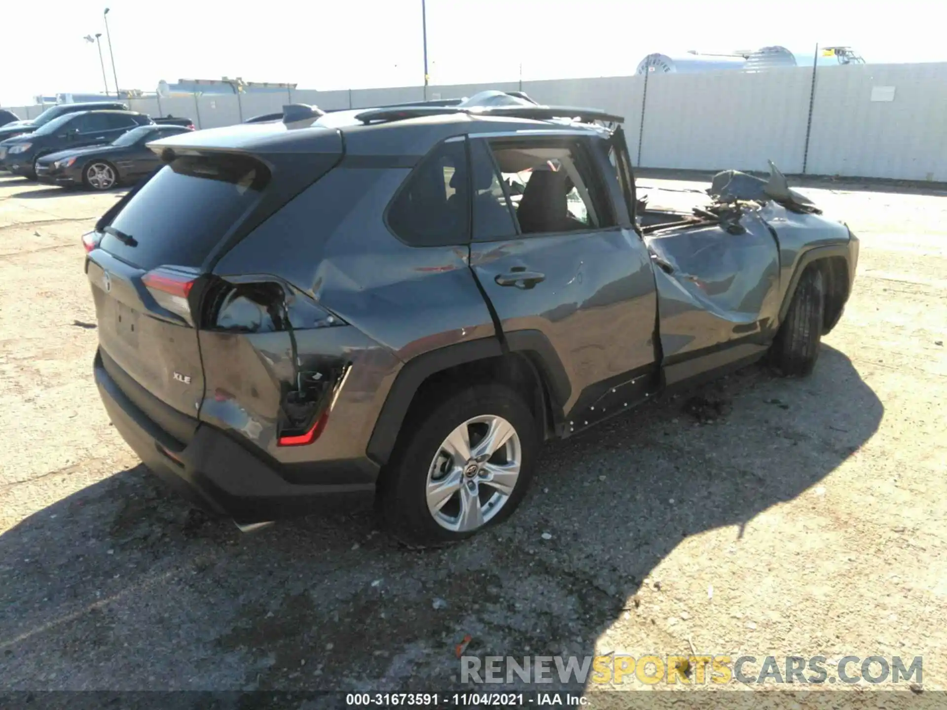 4 Photograph of a damaged car 2T3W1RFV4MC110762 TOYOTA RAV4 2021