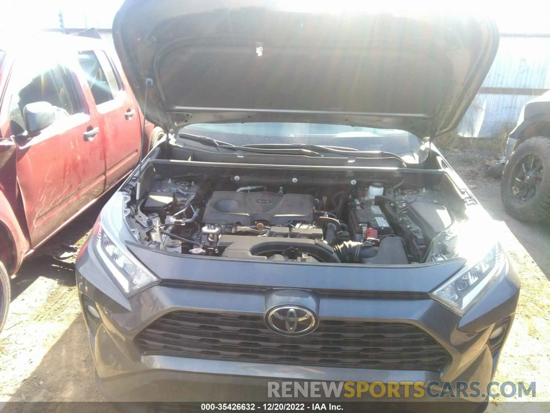 10 Photograph of a damaged car 2T3W1RFV4MC111023 TOYOTA RAV4 2021