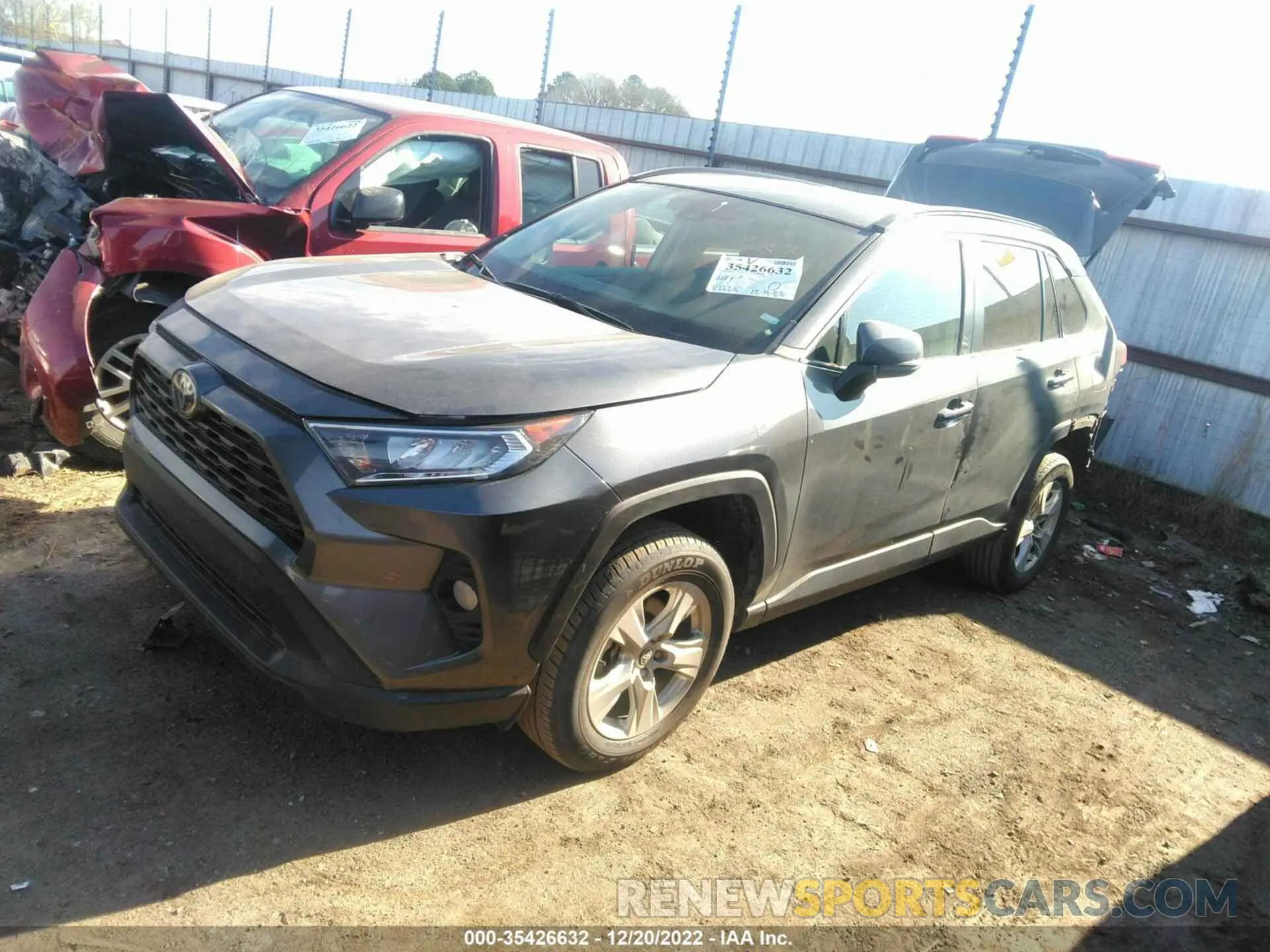 2 Photograph of a damaged car 2T3W1RFV4MC111023 TOYOTA RAV4 2021