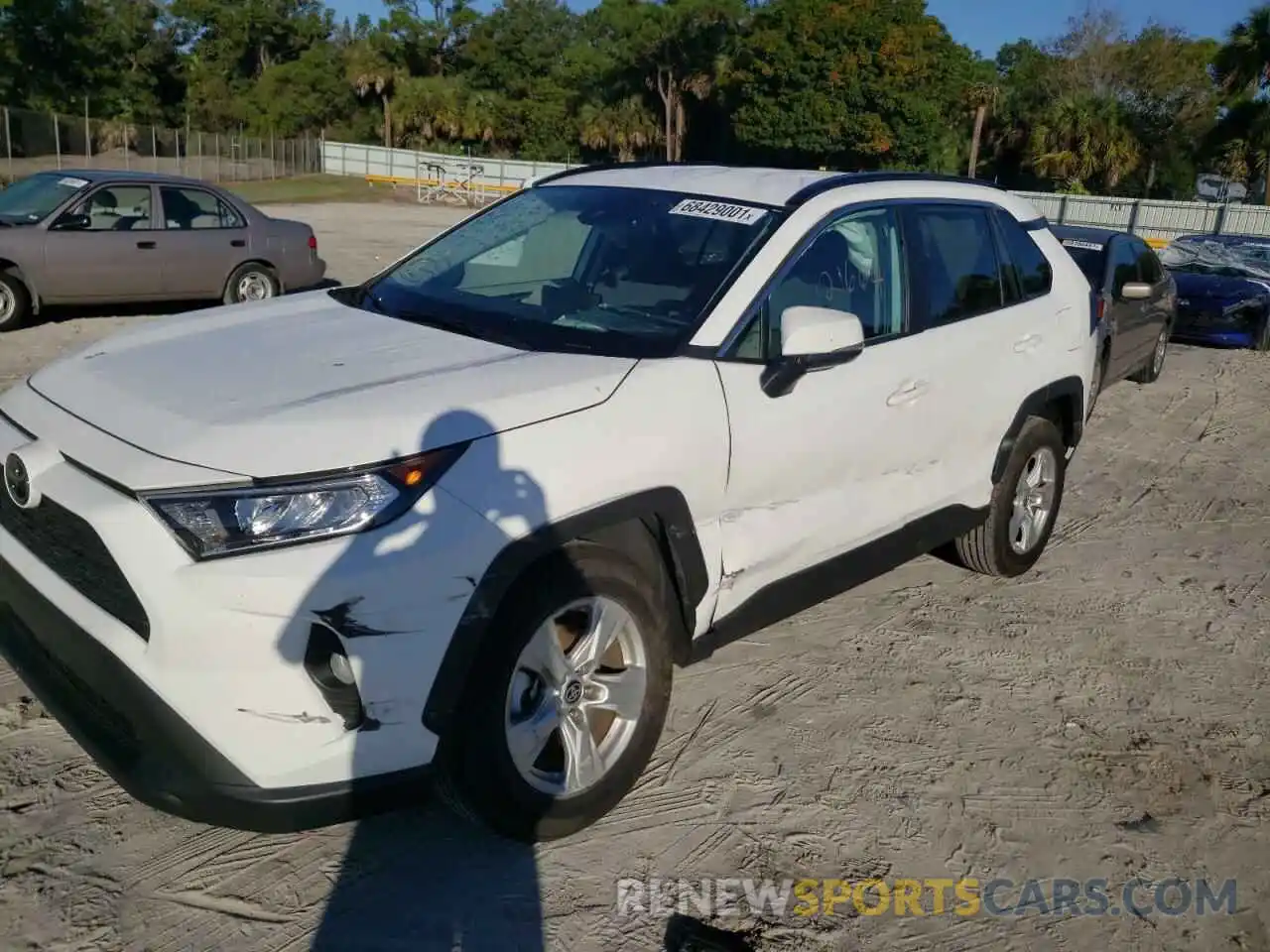 9 Photograph of a damaged car 2T3W1RFV4MC117257 TOYOTA RAV4 2021